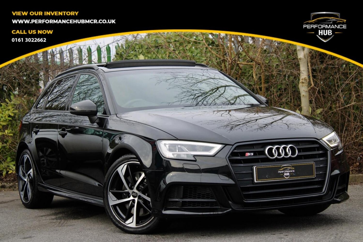2019 AUDI S3 2.0 TFSI Black Edition Sportback S Tronic quattro Euro 6 (s/s) 5dr for sale at Performance Hub