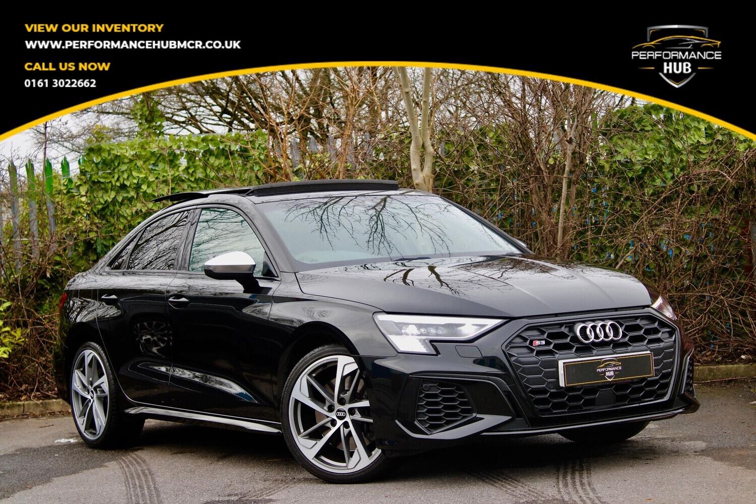 2021 AUDI S3 2.0 TFSI S Tronic quattro Euro 6 (s/s) 4dr for sale at Performance Hub