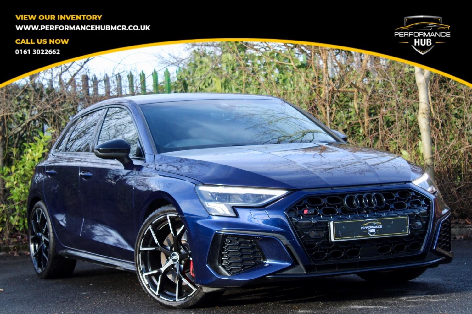 2021 AUDI S3 2.0 TFSI Sportback S Tronic quattro Euro 6 (s/s) 5dr for sale at Performance Hub