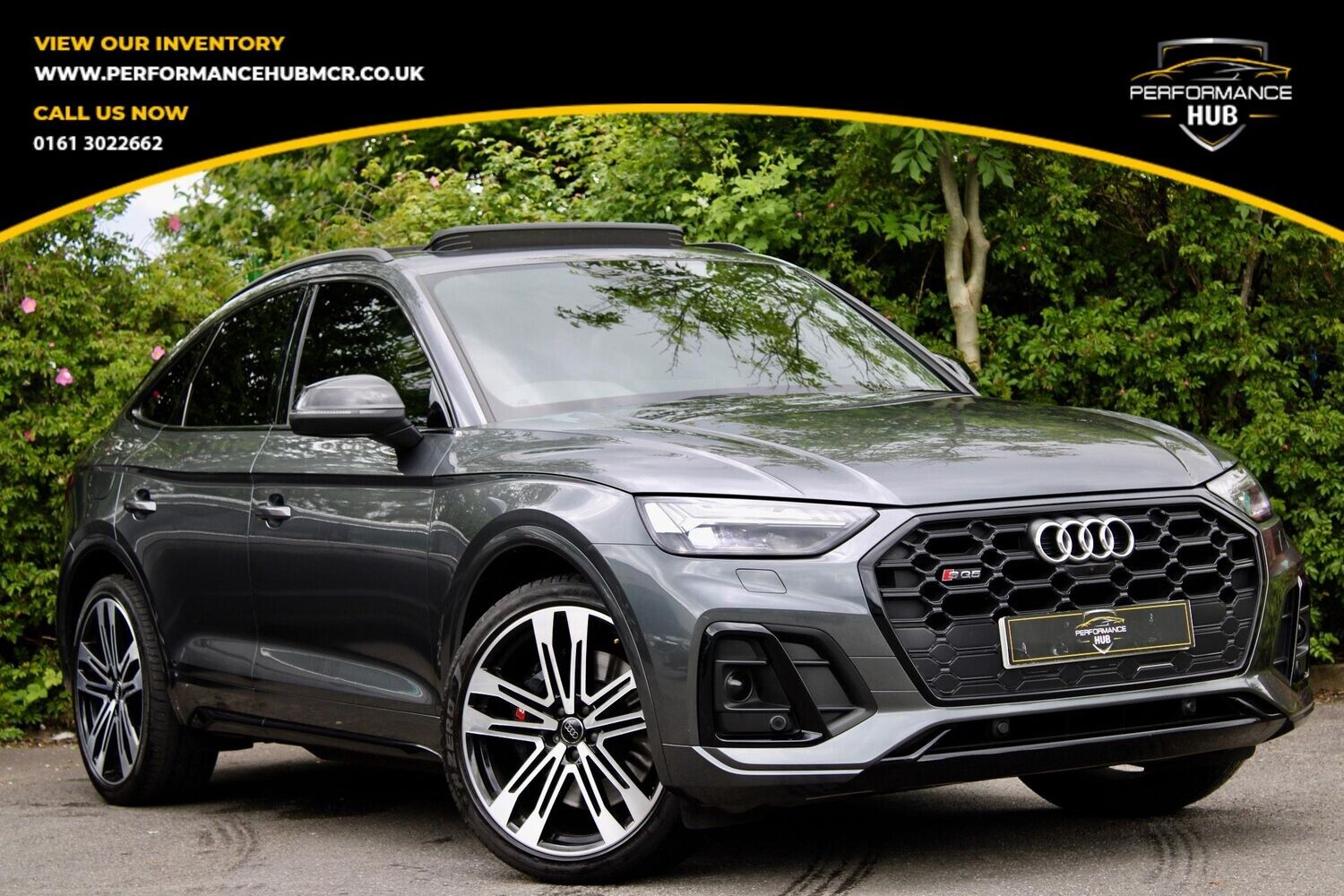 2021 AUDI SQ5 3.0 TDI V6 Sportback Tiptronic quattro Euro 6 (s/s) 5dr for sale at Performance Hub