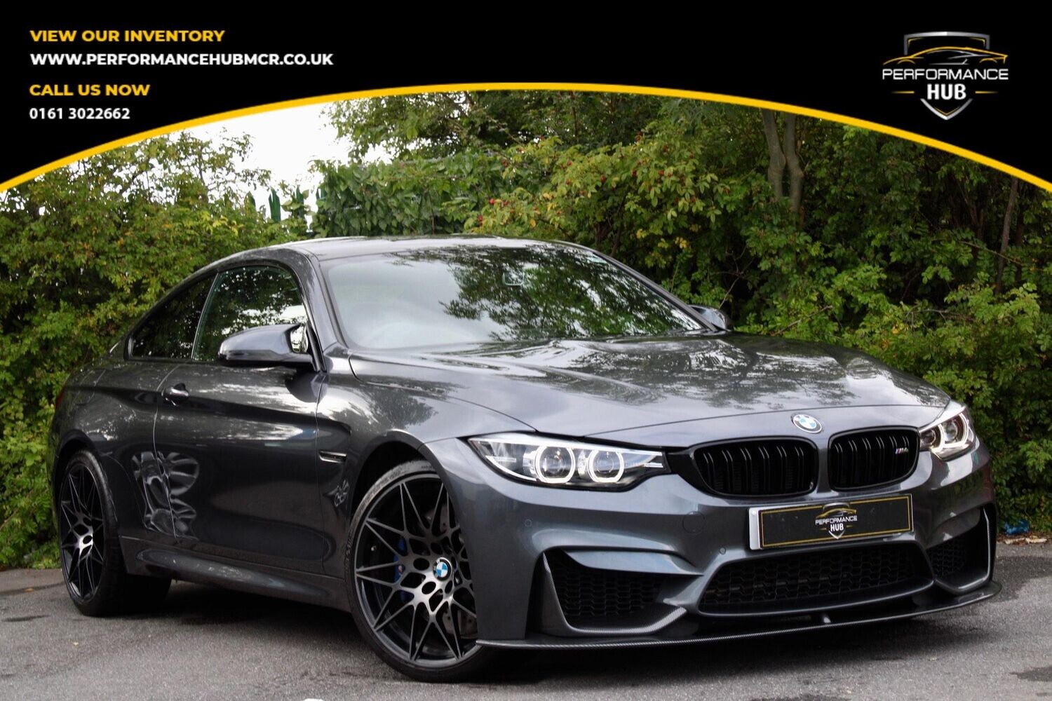 2019 BMW M4 3.0 BiTurbo Competition DCT Euro 6 (s/s) 2dr for sale at Performance Hub