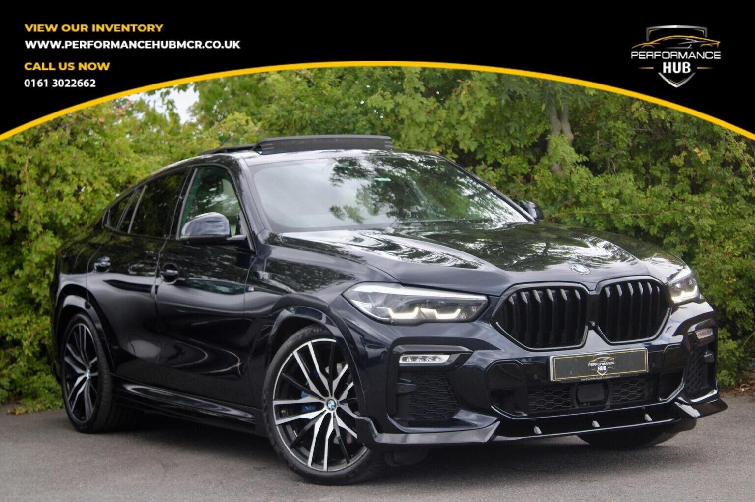 2021 BMW X6 3.0 30d MHT M Sport Auto xDrive Euro 6 (s/s) 5dr for sale at Performance Hub