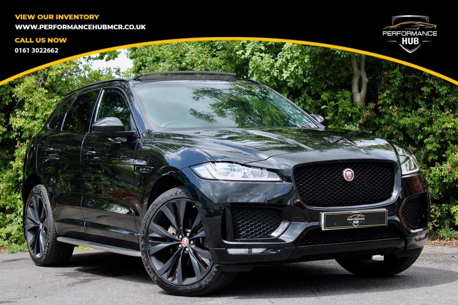 2019 JAGUAR F-PACE 2.0 D180 Chequered Flag Auto AWD Euro 6 (s/s) 5dr for sale at Performance Hub
