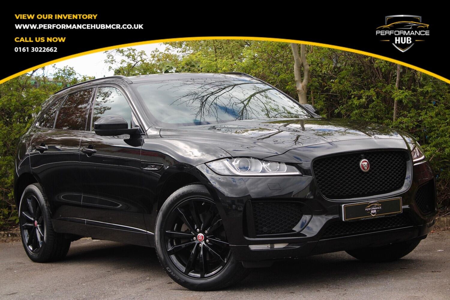 2020 JAGUAR F-PACE 2.0 D180 Chequered Flag Auto AWD Euro 6 (s/s) 5dr for sale at Performance Hub
