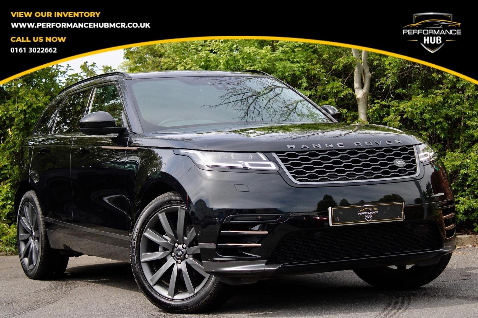 2019 LAND ROVER RANGE ROVER VELAR 2.0 D240 R-Dynamic HSE Auto 4WD Euro 6 (s/s) 5dr for sale at Performance Hub