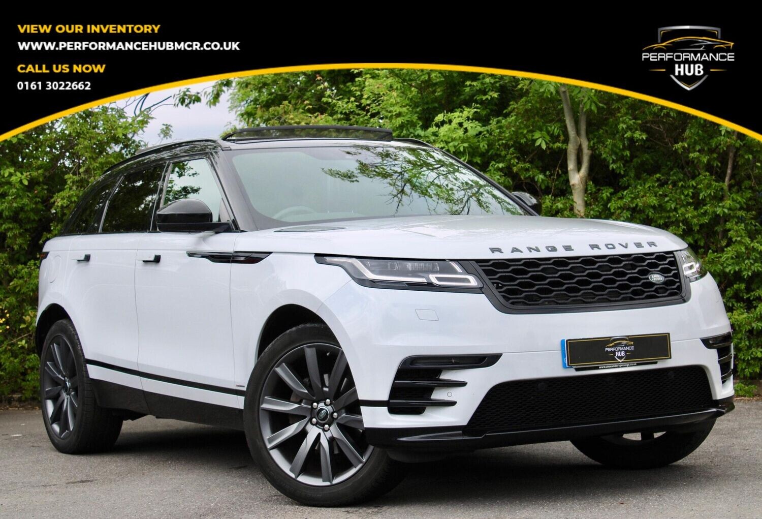 2019 LAND ROVER RANGE ROVER VELAR 2.0 D240 R-Dynamic S Auto 4WD Euro 6 (s/s) 5dr for sale at Performance Hub