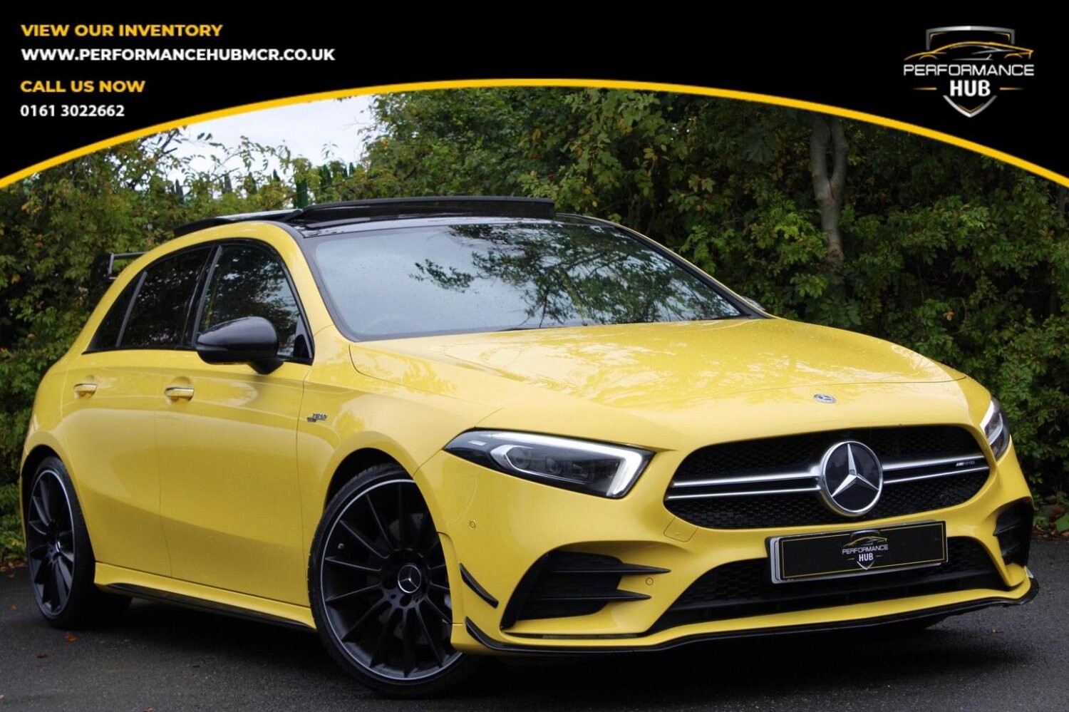 2019 MERCEDES-BENZ A CLASS 2.0 A35 AMG (Premium Plus) SpdS DCT 4MATIC Euro 6 (s/s) 5dr for sale at Performance Hub