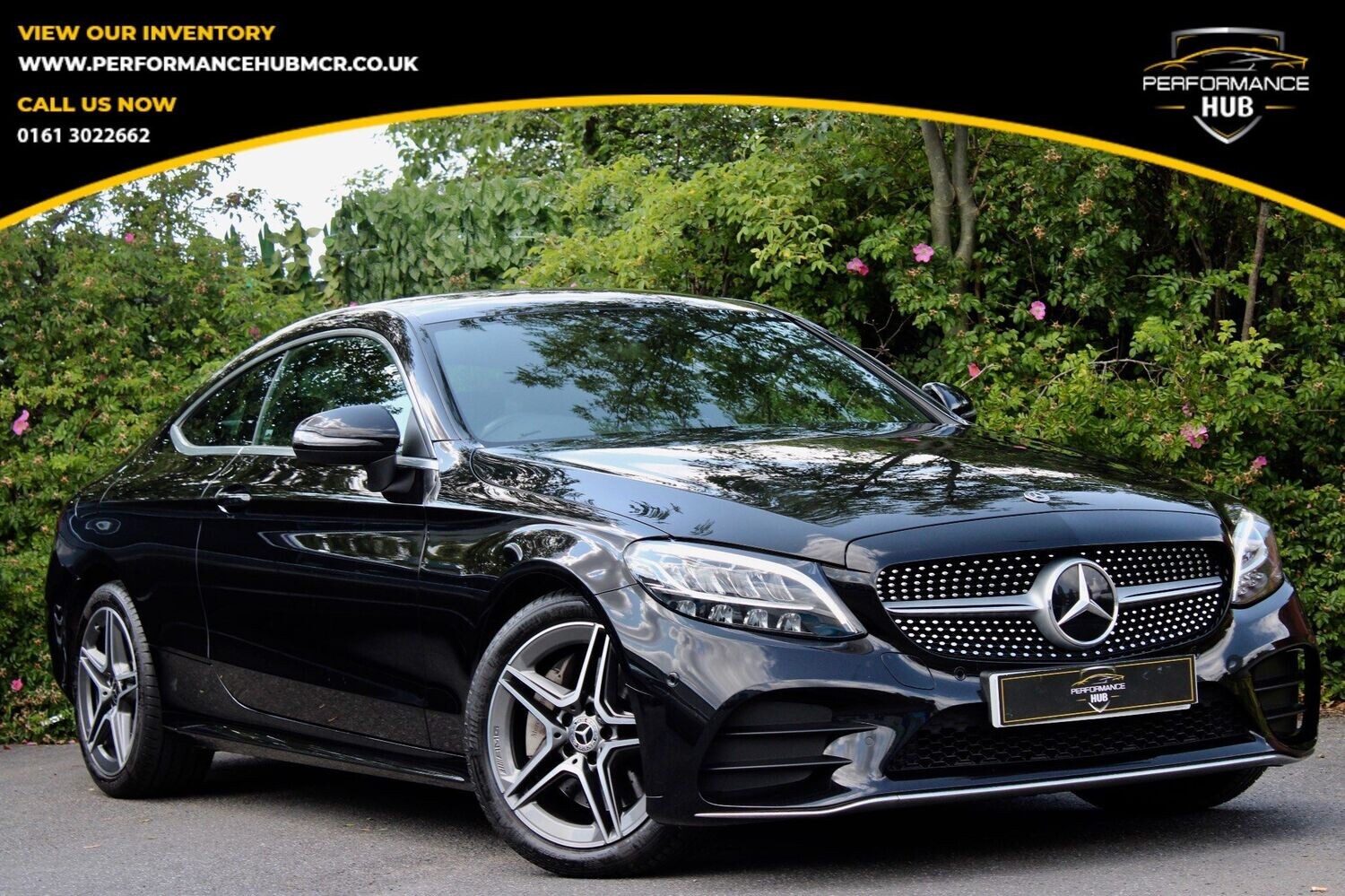2019 MERCEDES-BENZ C CLASS 2.0 C300 AMG Line G-Tronic+ Euro 6 (s/s) 2dr for sale at Performance Hub
