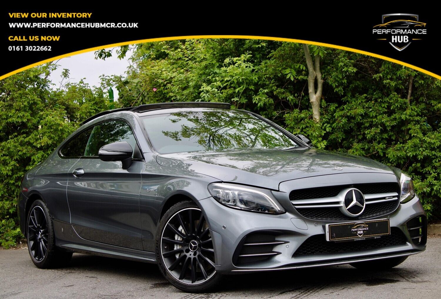2018 MERCEDES-BENZ C CLASS 3.0 C43 V6 AMG (Premium Plus) G-Tronic+ 4MATIC Euro 6 (s/s) 2dr for sale at Performance Hub