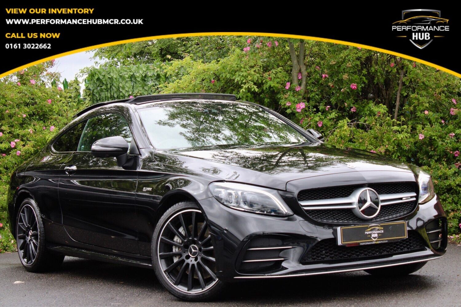 2019 MERCEDES-BENZ C CLASS 3.0 C43 V6 AMG (Premium Plus) G-Tronic+ 4MATIC Euro 6 (s/s) 2dr for sale at Performance Hub
