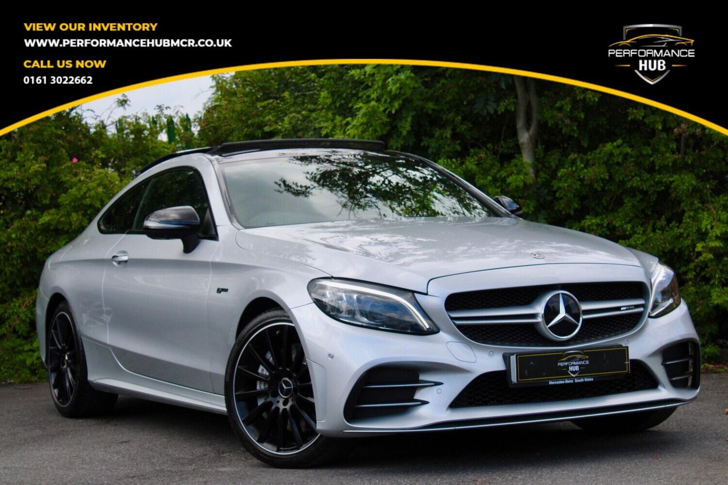 2019 MERCEDES-BENZ C CLASS 3.0 C43 V6 AMG (Premium Plus) G-Tronic+ 4MATIC Euro 6 (s/s) 2dr for sale at Performance Hub