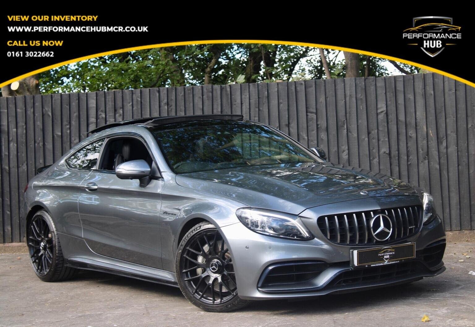 2019 MERCEDES-BENZ C CLASS 4.0 C63 V8 BiTurbo AMG (Premium Plus) SpdS MCT Euro 6 (s/s) 2dr for sale at Performance Hub