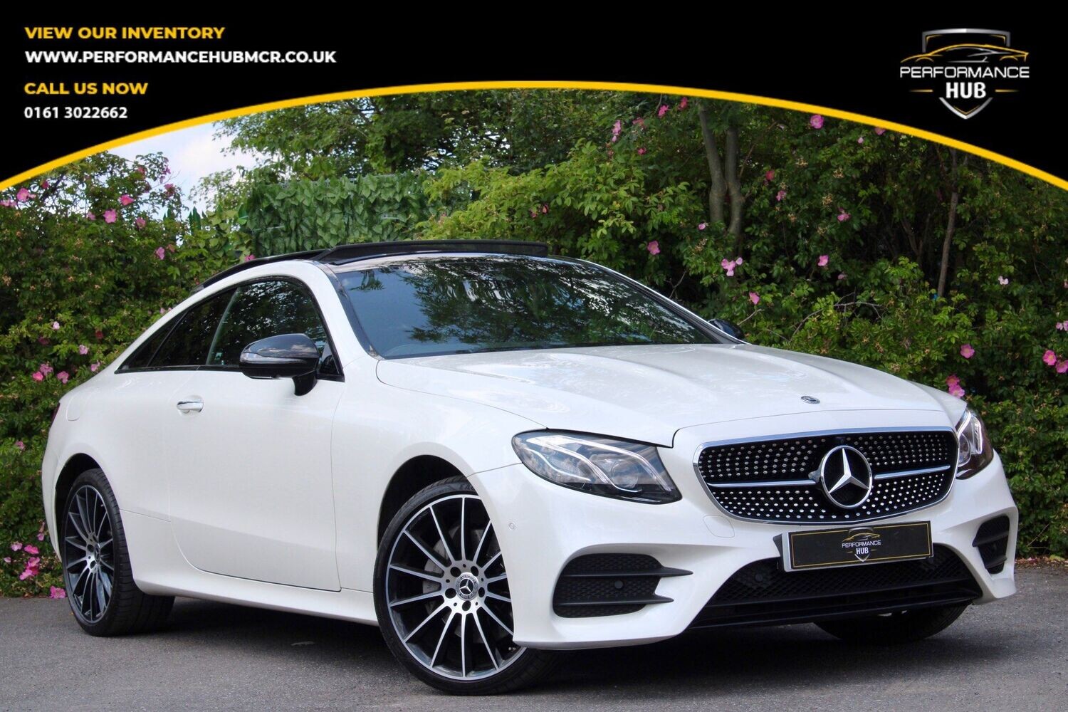 2019 MERCEDES-BENZ E CLASS 2.0 E220d AMG Line (Premium Plus) G-Tronic+ 4MATIC Euro 6 (s/s) 2dr for sale at Performance Hub
