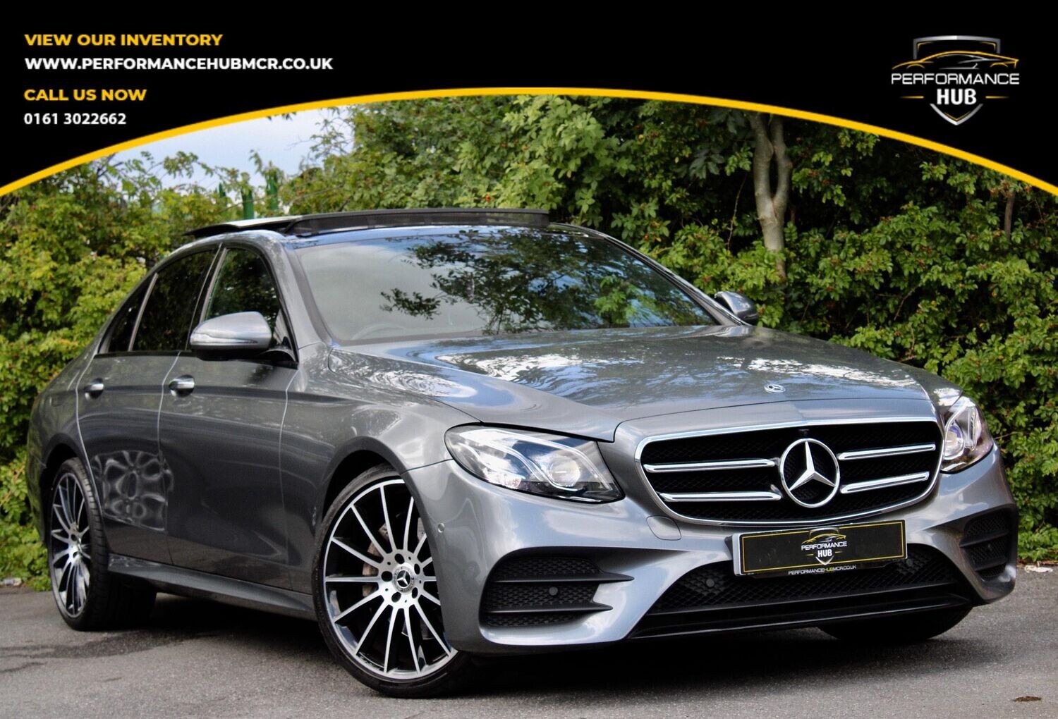 2019 MERCEDES-BENZ E CLASS 2.0 E220d AMG Line (Premium Plus) G-Tronic+ Euro 6 (s/s) 4dr for sale at Performance Hub