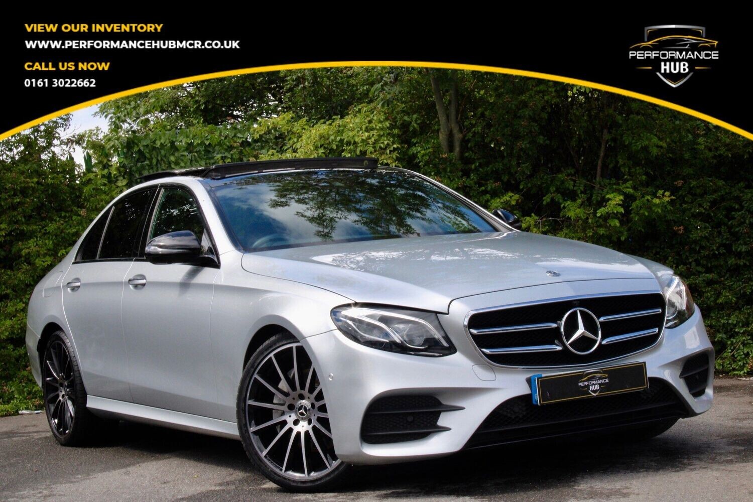 2019 MERCEDES-BENZ E CLASS 2.0 E220d AMG Line (Premium Plus) G-Tronic+ Euro 6 (s/s) 4dr for sale at Performance Hub