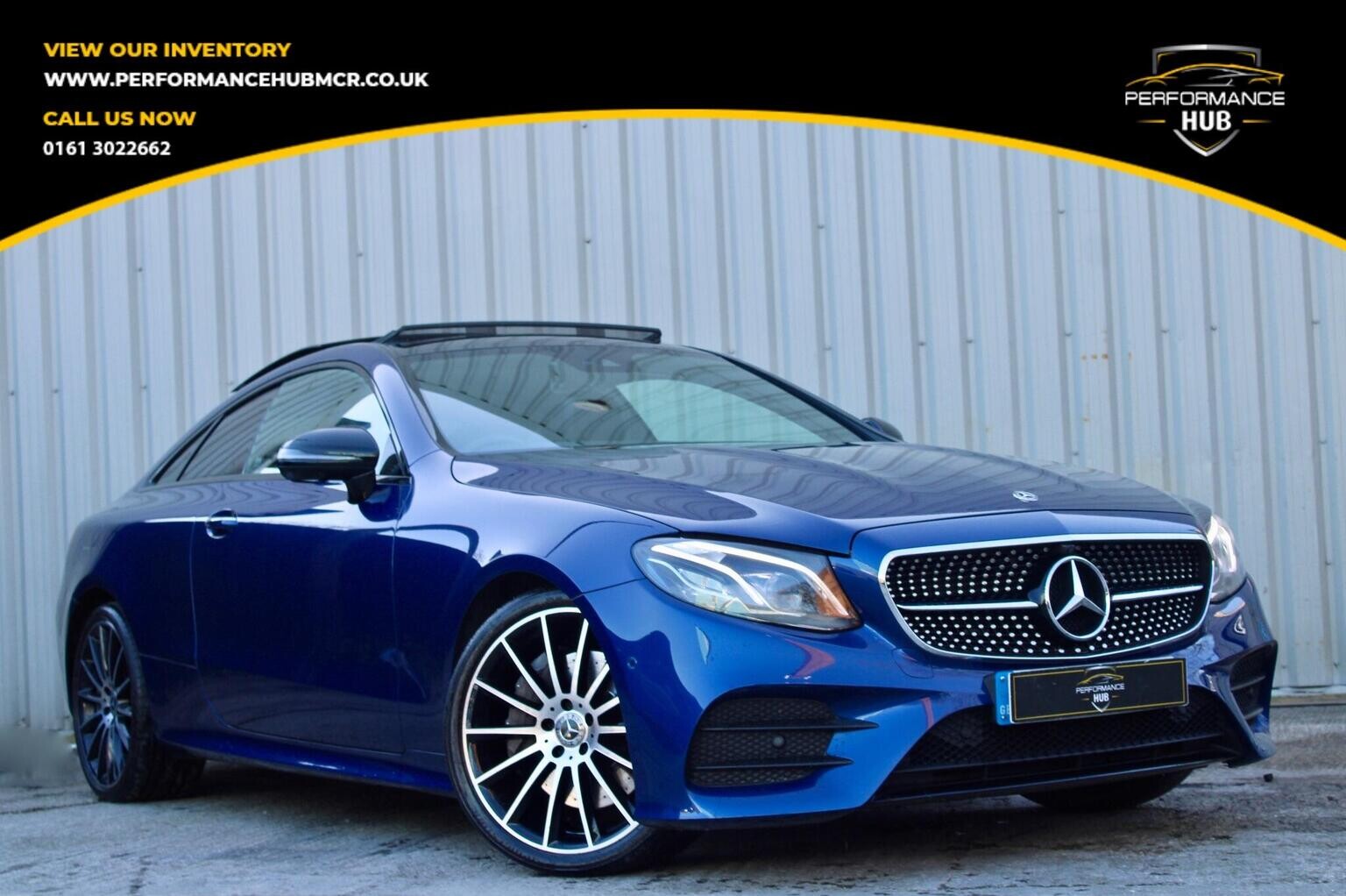 2020 MERCEDES-BENZ E CLASS 2.0 E300 AMG Line (Premium Plus) G-Tronic+ Euro 6 (s/s) 2dr for sale at Performance Hub