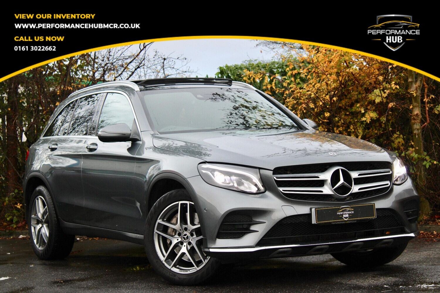2018 MERCEDES-BENZ GLC 2.0 GLC250 AMG Line (Premium) G-Tronic+ 4MATIC Euro 6 (s/s) 5dr for sale at Performance Hub