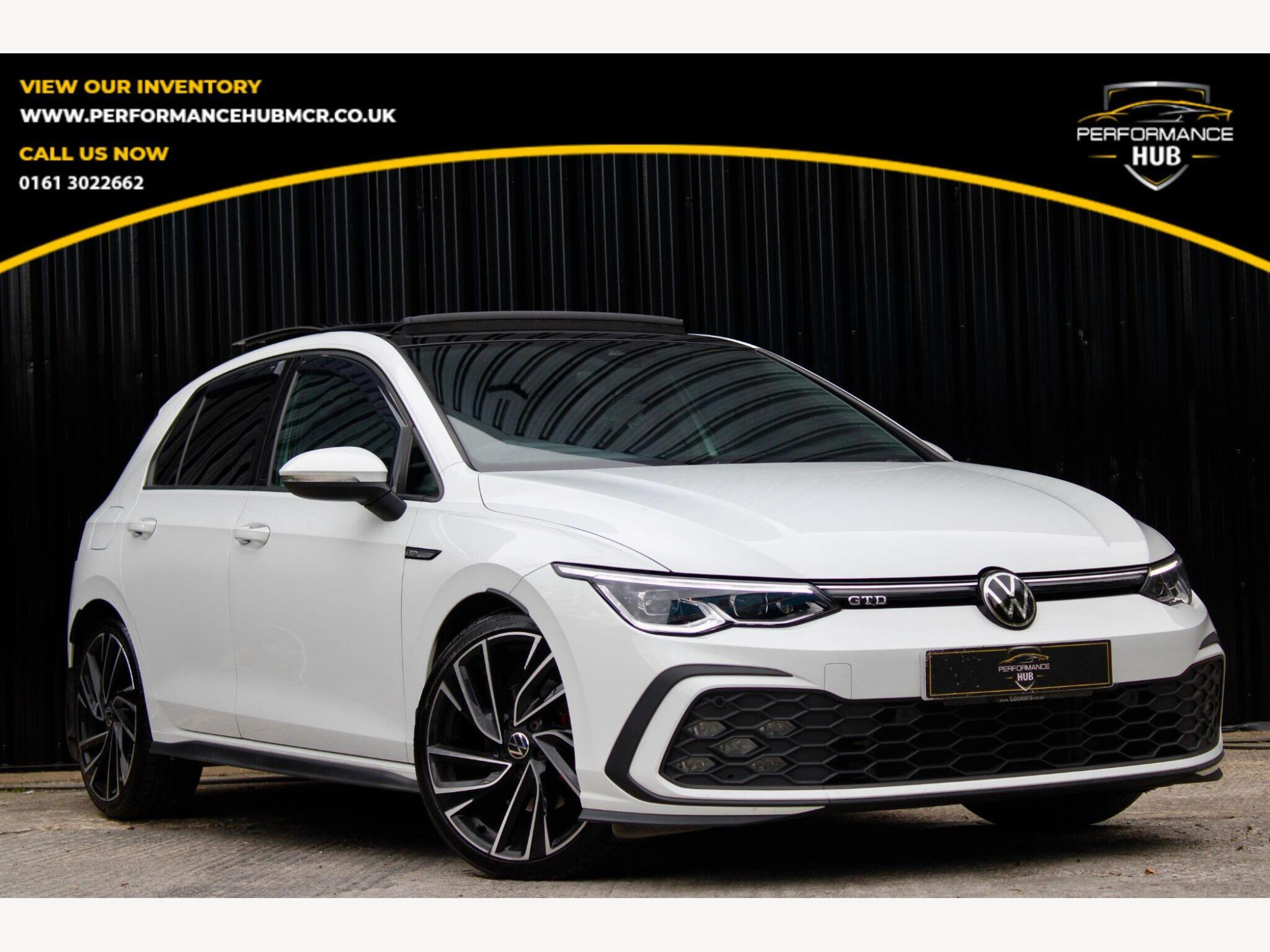 2022 Volkswagen Golf 2.0 TDI GTD DSG Euro 6 (s/s) 5dr for sale at Performance Hub