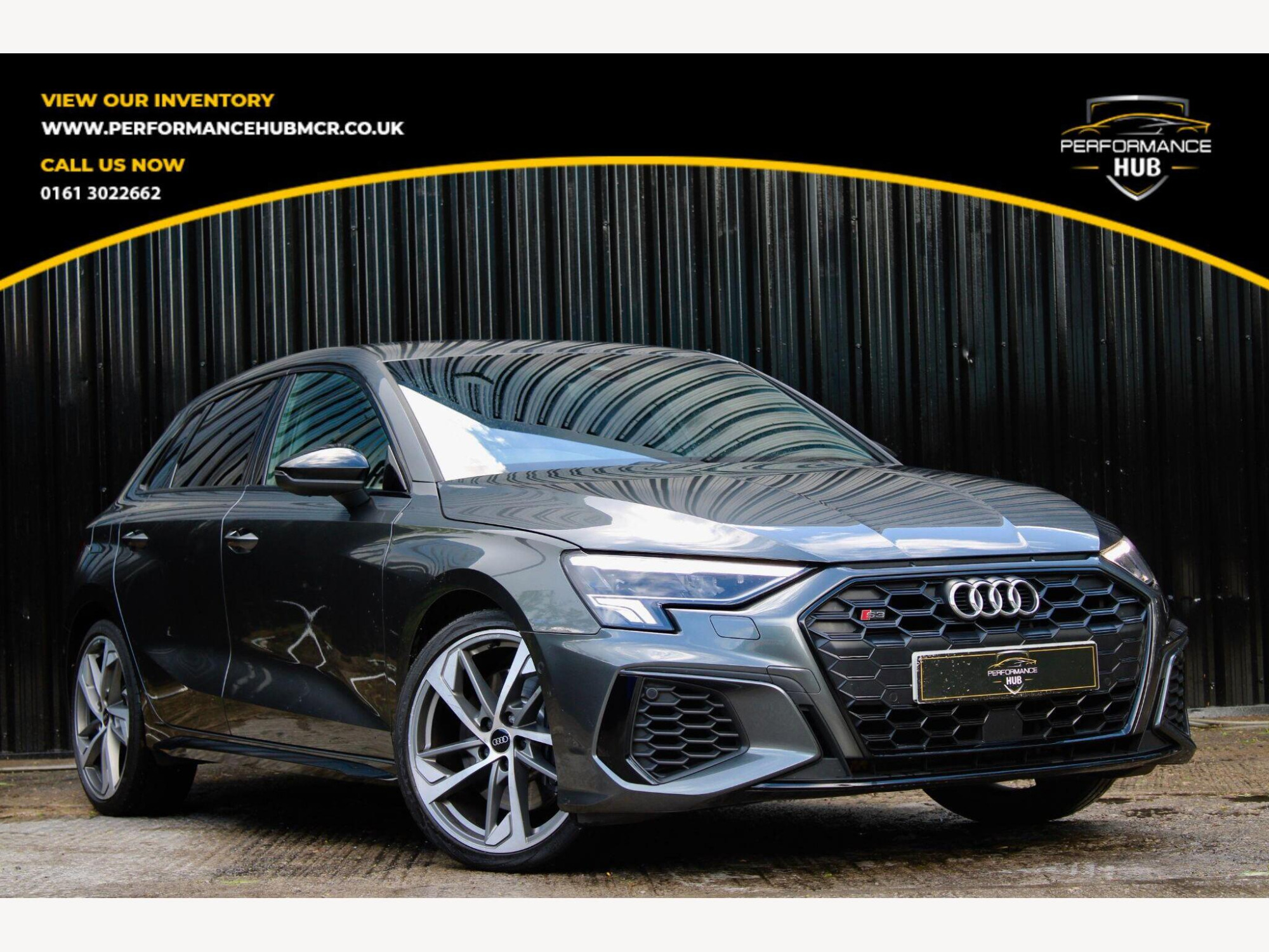 2022 Audi S3 2.0 TFSI Sportback S Tronic quattro Euro 6 (s/s) 5dr for sale at Performance Hub