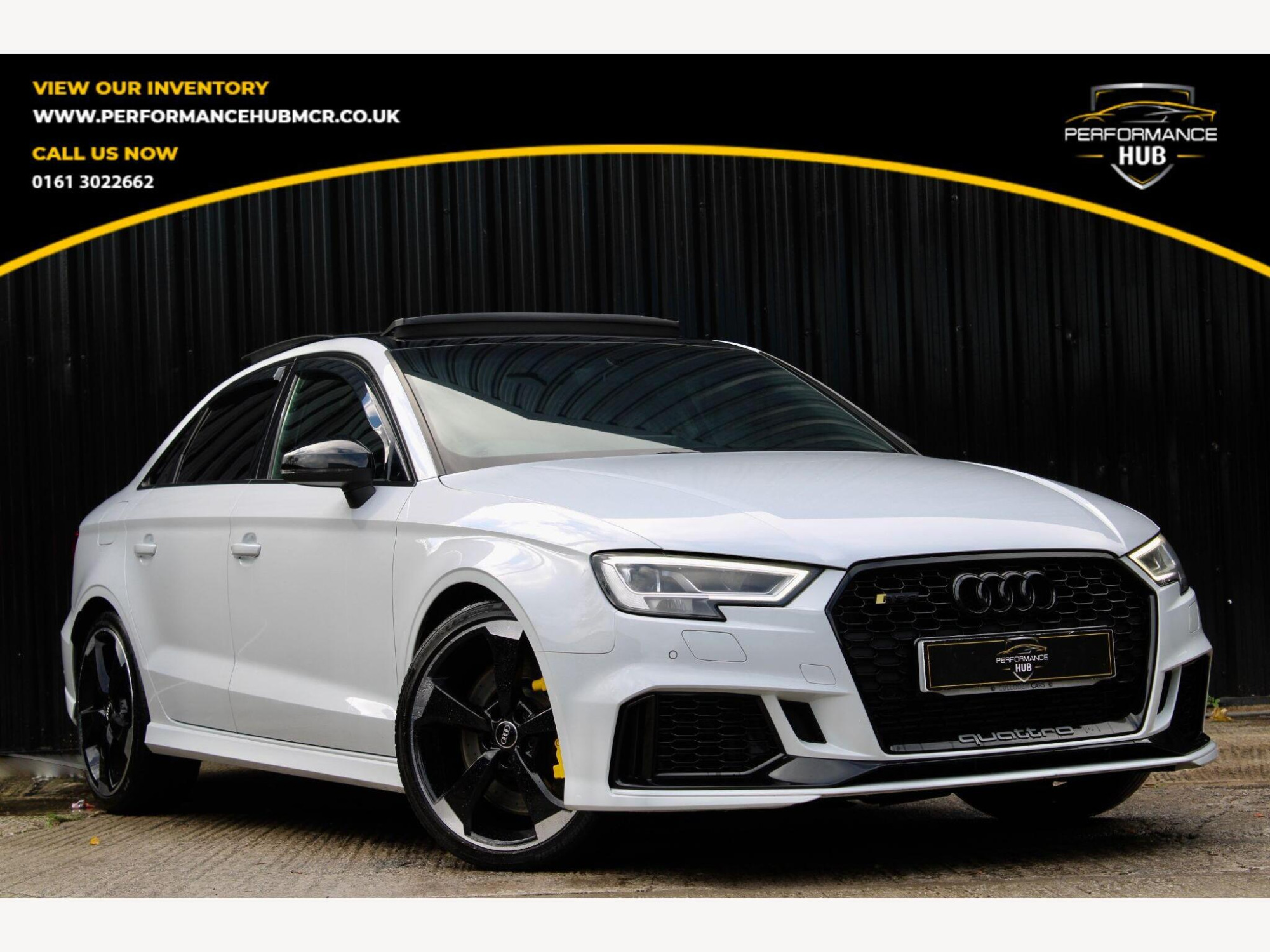 2019 Audi RS3 2.5 TFSI Audi Sport Edition S Tronic quattro Euro 6 (s/s) 4dr for sale at Performance Hub