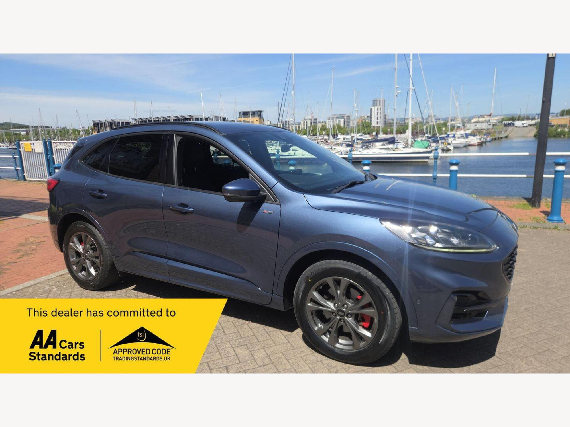 2021 Ford Kuga 2.5 EcoBoost Duratec 14.4kWh ST-Line CVT Euro 6 (s/s) 5dr for sale at JRP Automotive