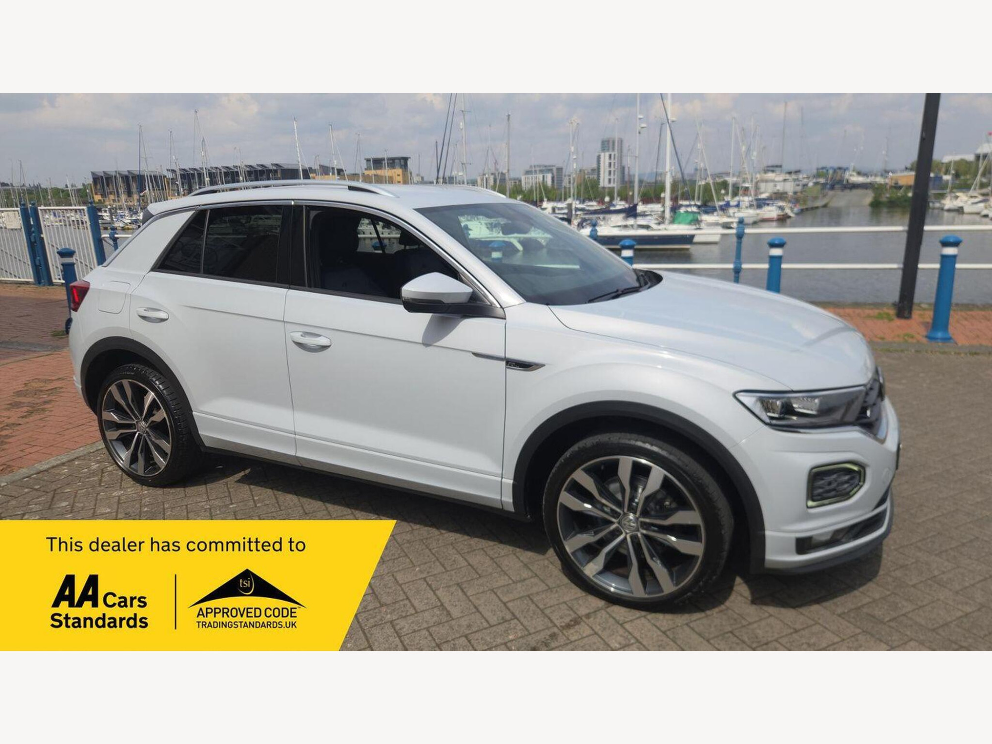 2020 Volkswagen T-Roc 1.5 TSI EVO R-Line DSG Euro 6 (s/s) 5dr for sale at JRP Automotive