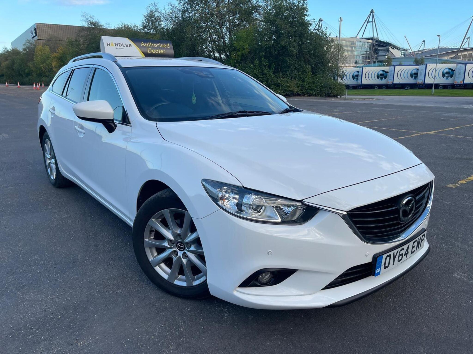 2014 Mazda Mazda6 2.2 SKYACTIV-D Sport Nav Tourer 5dr Diesel Auto Euro 6 (s/s) (175 ps) for sale at Bros Motors