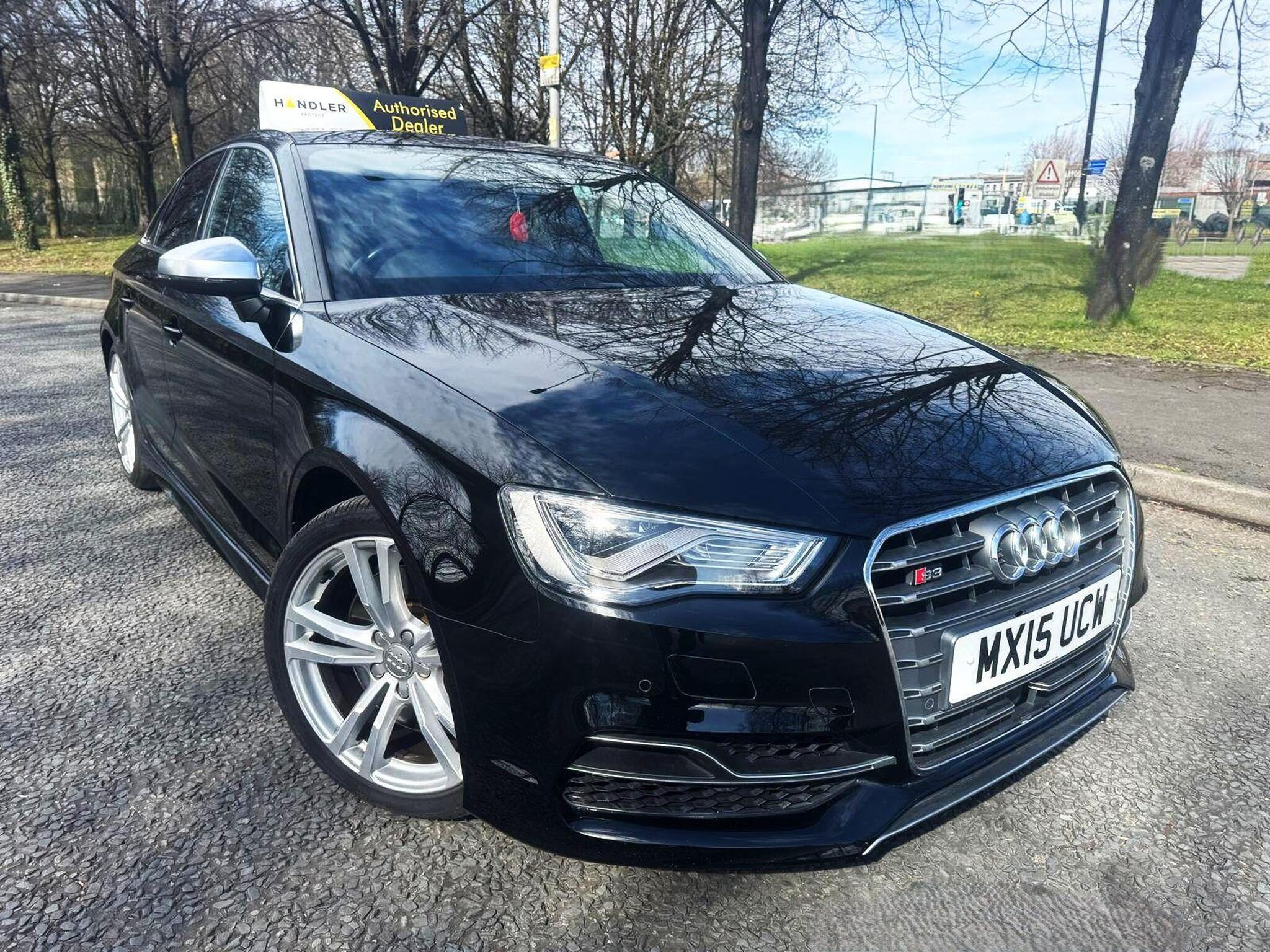 2015 Audi S3 2.0 TFSI Saloon 4dr Petrol S Tronic quattro Euro 6 (s/s) (Nav) (300 ps) for sale at Bros Motors