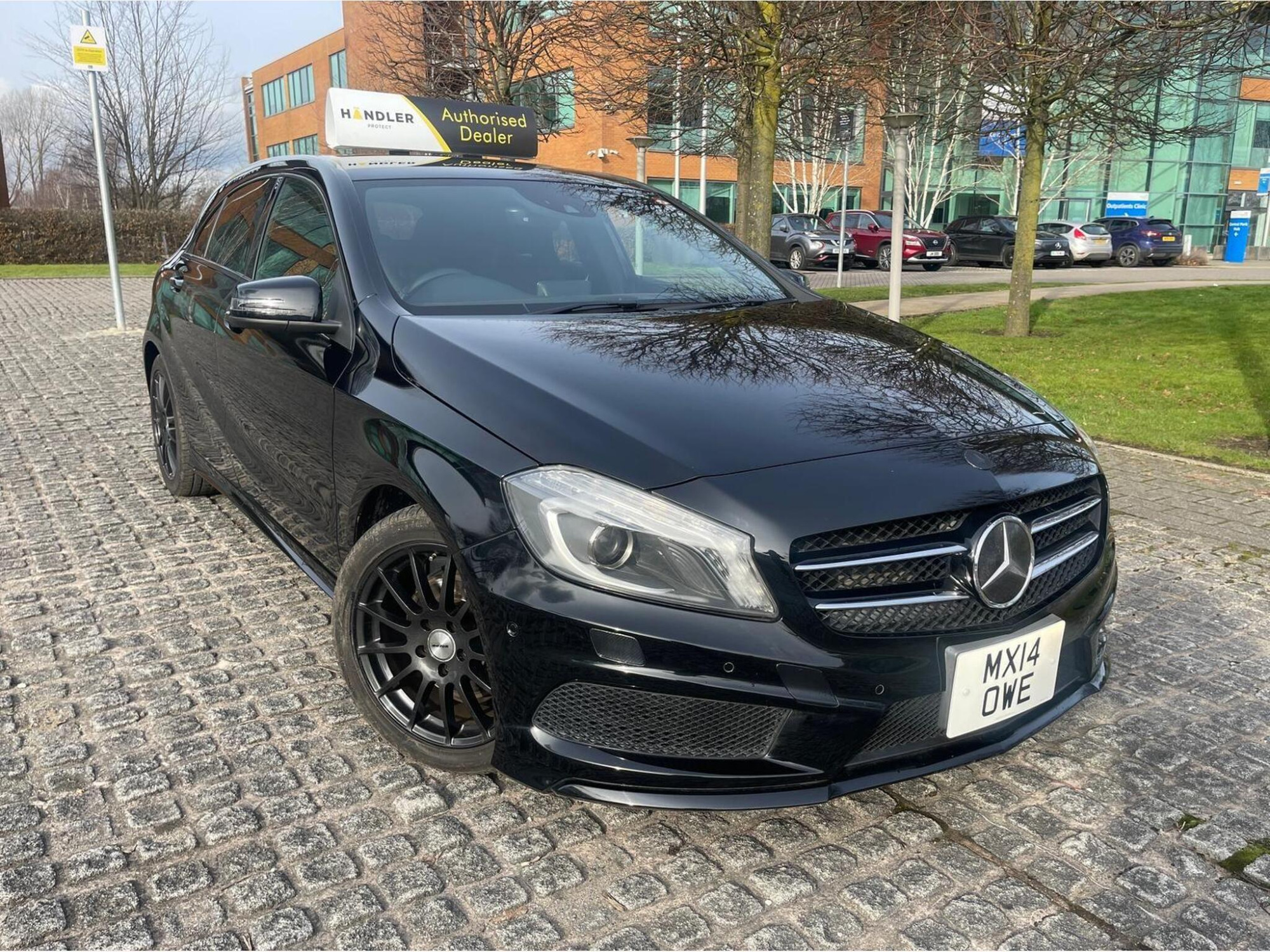 2014 Mercedes-Benz A Class 1.6 A180 AMG Sport 7G-DCT Euro 6 AUTO for sale at Bros Motors