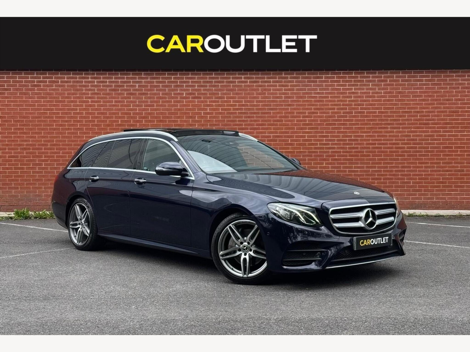 2017 Mercedes-Benz E Class 2.0 E220d AMG Line (Premium) G-Tronic+ Euro 6 (s/s) 5dr for sale at Car Outlet UK
