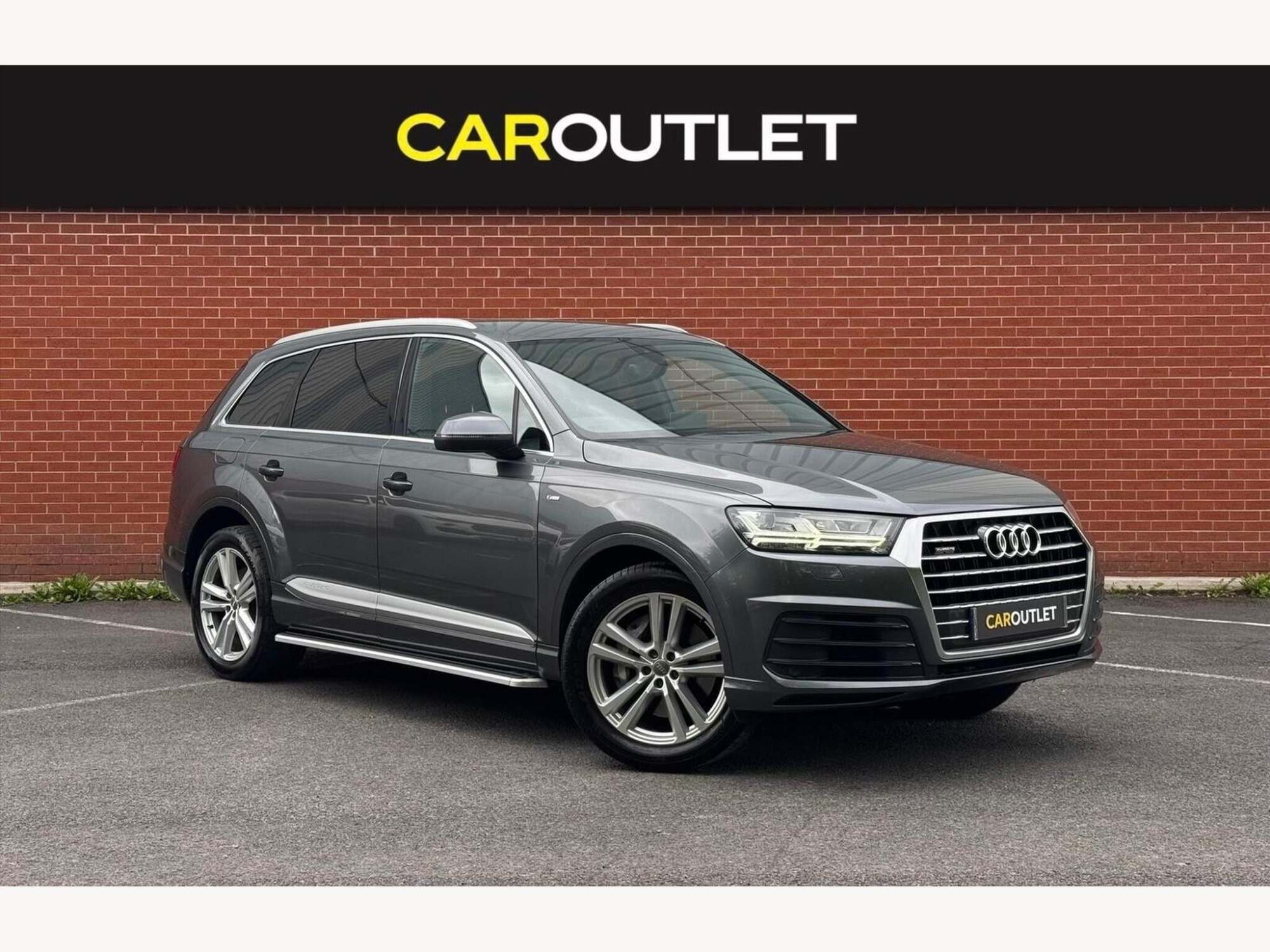 2016 Audi Q7 3.0 TDI V6 S line Tiptronic quattro Euro 6 (s/s) 5dr for sale at Car Outlet UK