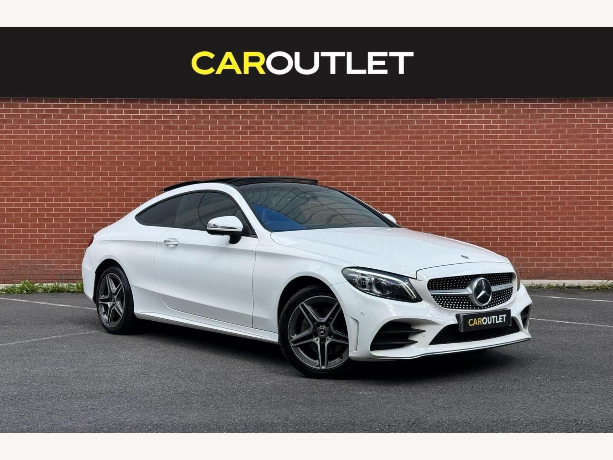 2018 Mercedes-Benz C Class 1.5 C200 MHEV AMG Line (Premium Plus) G-Tronic+ 4MATIC Euro 6 (s/s) 2dr for sale at Car Outlet UK