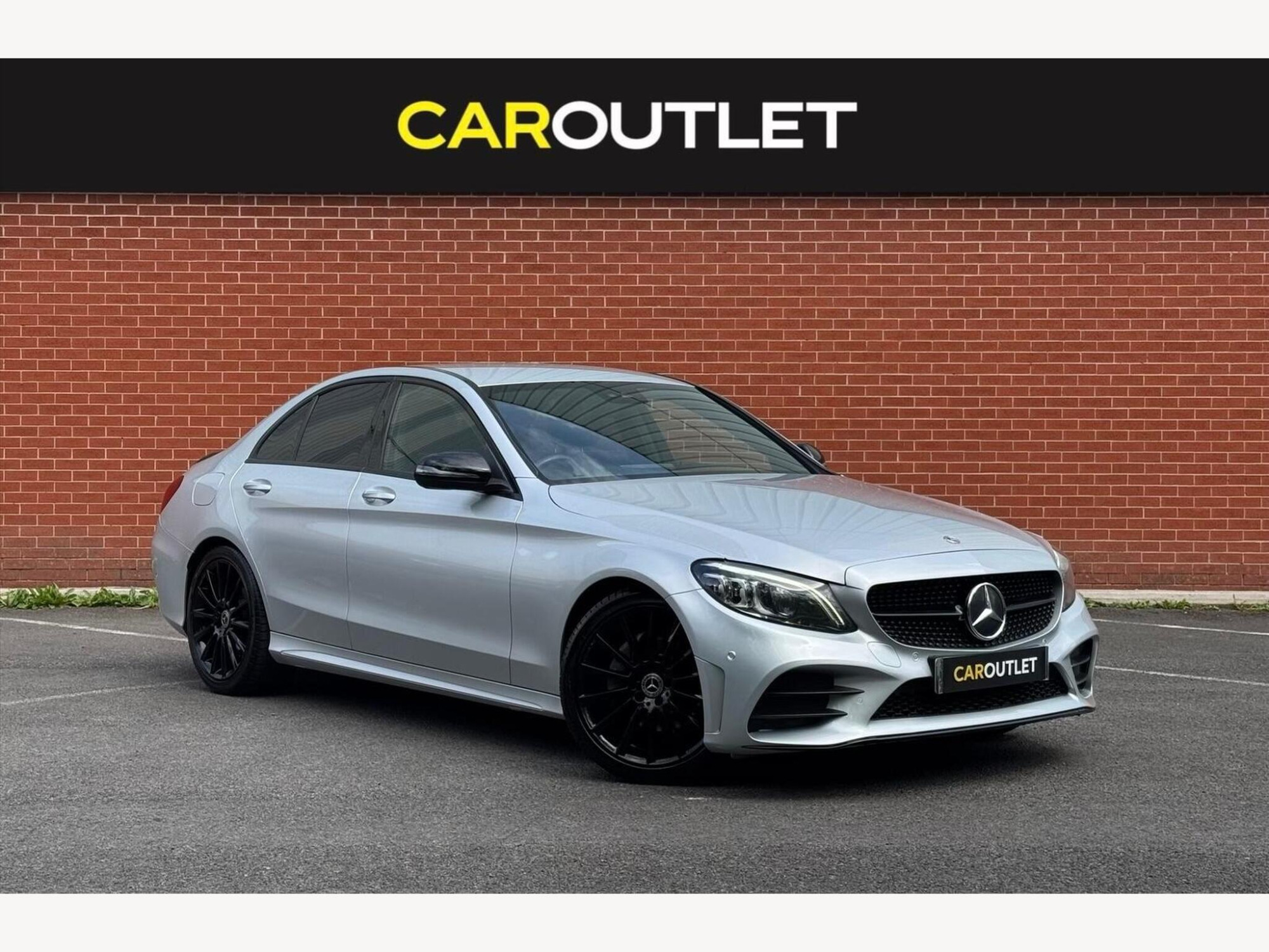2021 Mercedes-Benz C Class 2.0 C220d AMG Line Night Edition (Premium) G-Tronic+ Euro 6 (s/s) 4dr for sale at Car Outlet UK