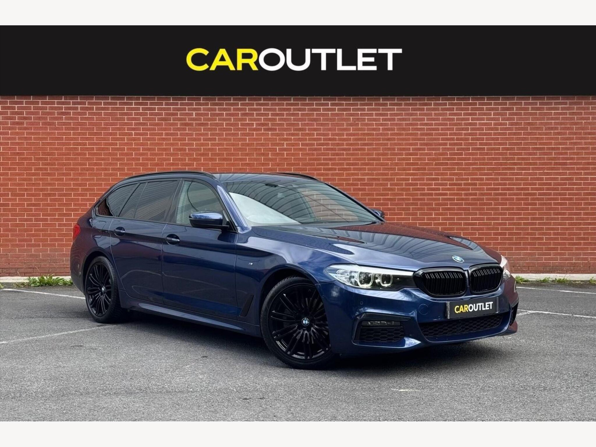 2019 BMW 5 Series 2.0 520d M Sport Touring Auto Euro 6 (s/s) 5dr for sale at Car Outlet UK