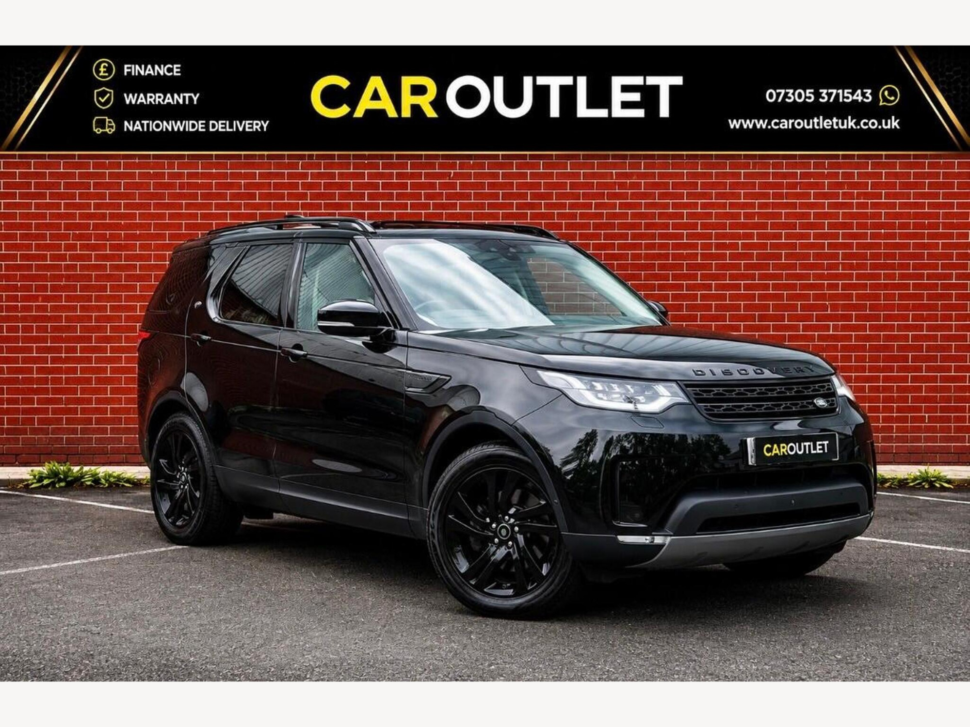2017 Land Rover Discovery 2.0 SD4 HSE Luxury Auto 4WD Euro 6 (s/s) 5dr for sale at Car Outlet UK