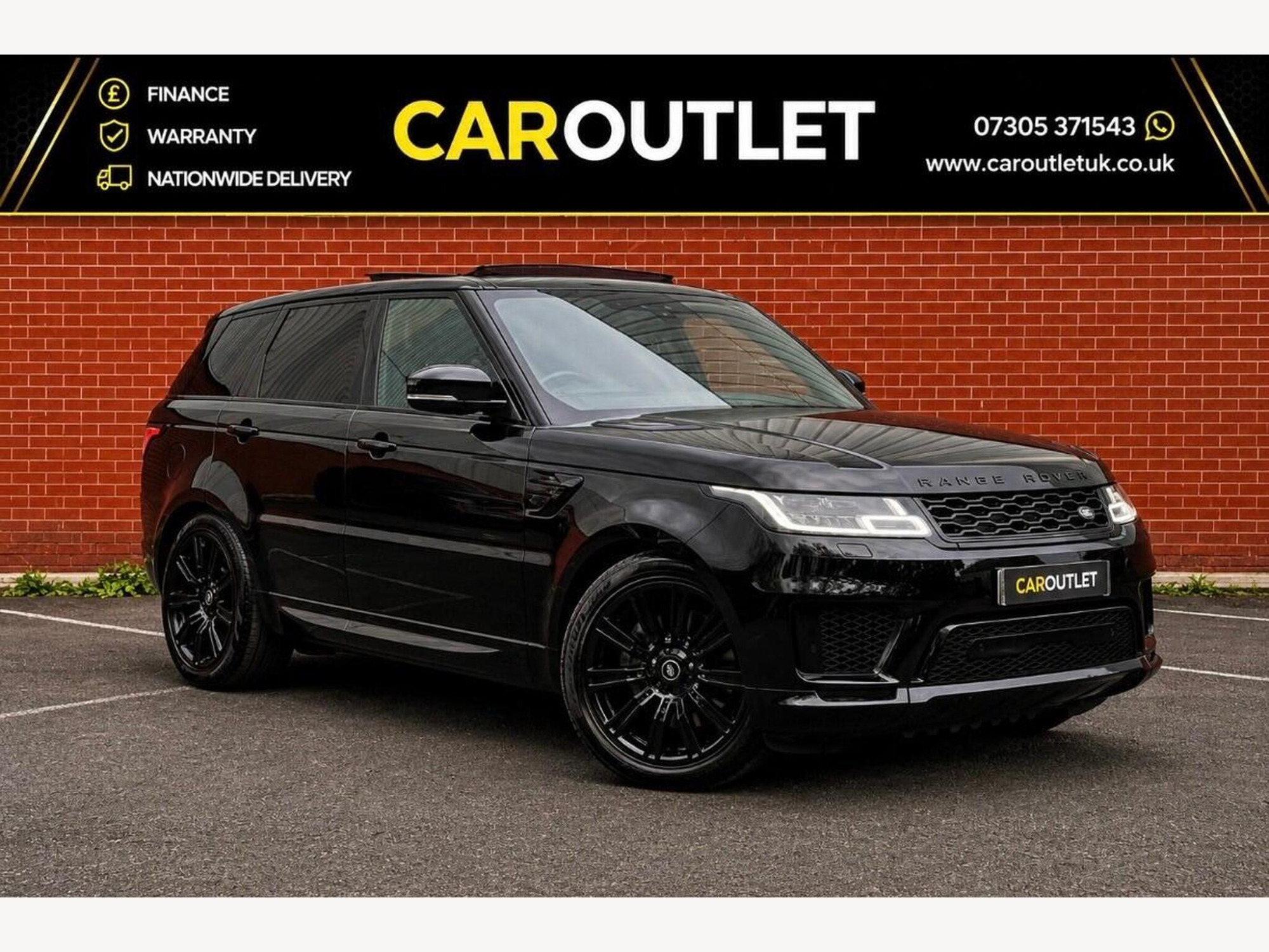 2019 Land Rover Range Rover Sport 3.0 SD V6 HSE Dynamic Auto 4WD Euro 6 (s/s) 5dr for sale at Car Outlet UK