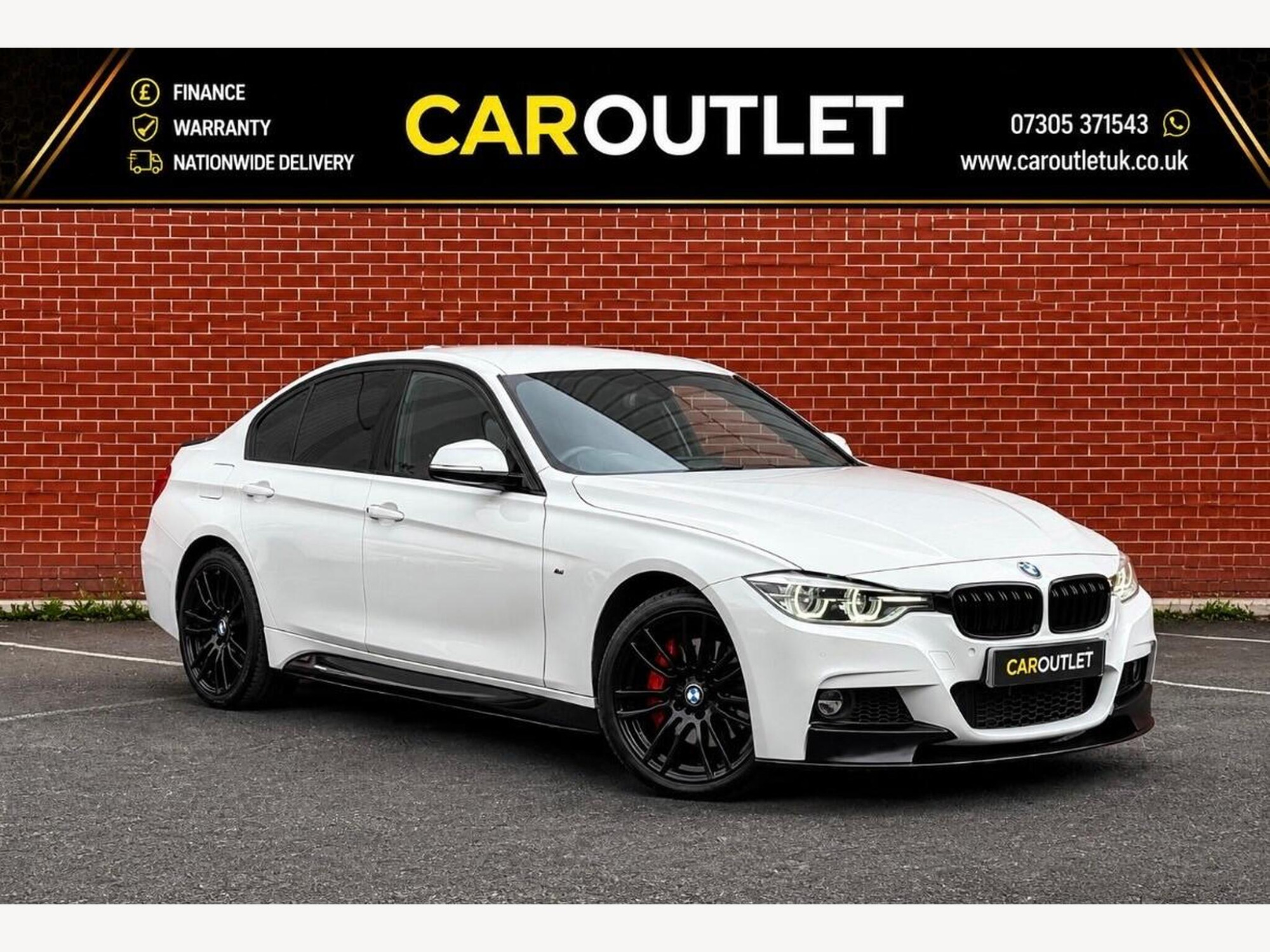 2017 BMW 3 Series 3.0 335d M Sport Auto xDrive Euro 6 (s/s) 4dr for sale at Car Outlet UK