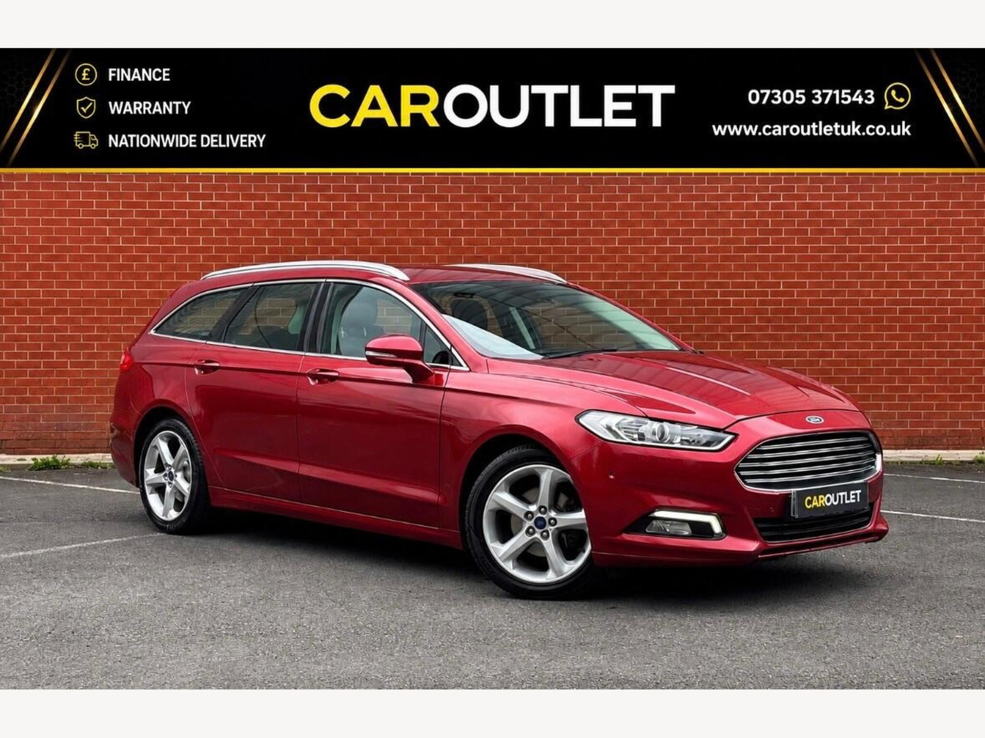 2016 Ford Mondeo 2.0 TDCi Titanium Euro 6 (s/s) 5dr for sale at Car Outlet UK