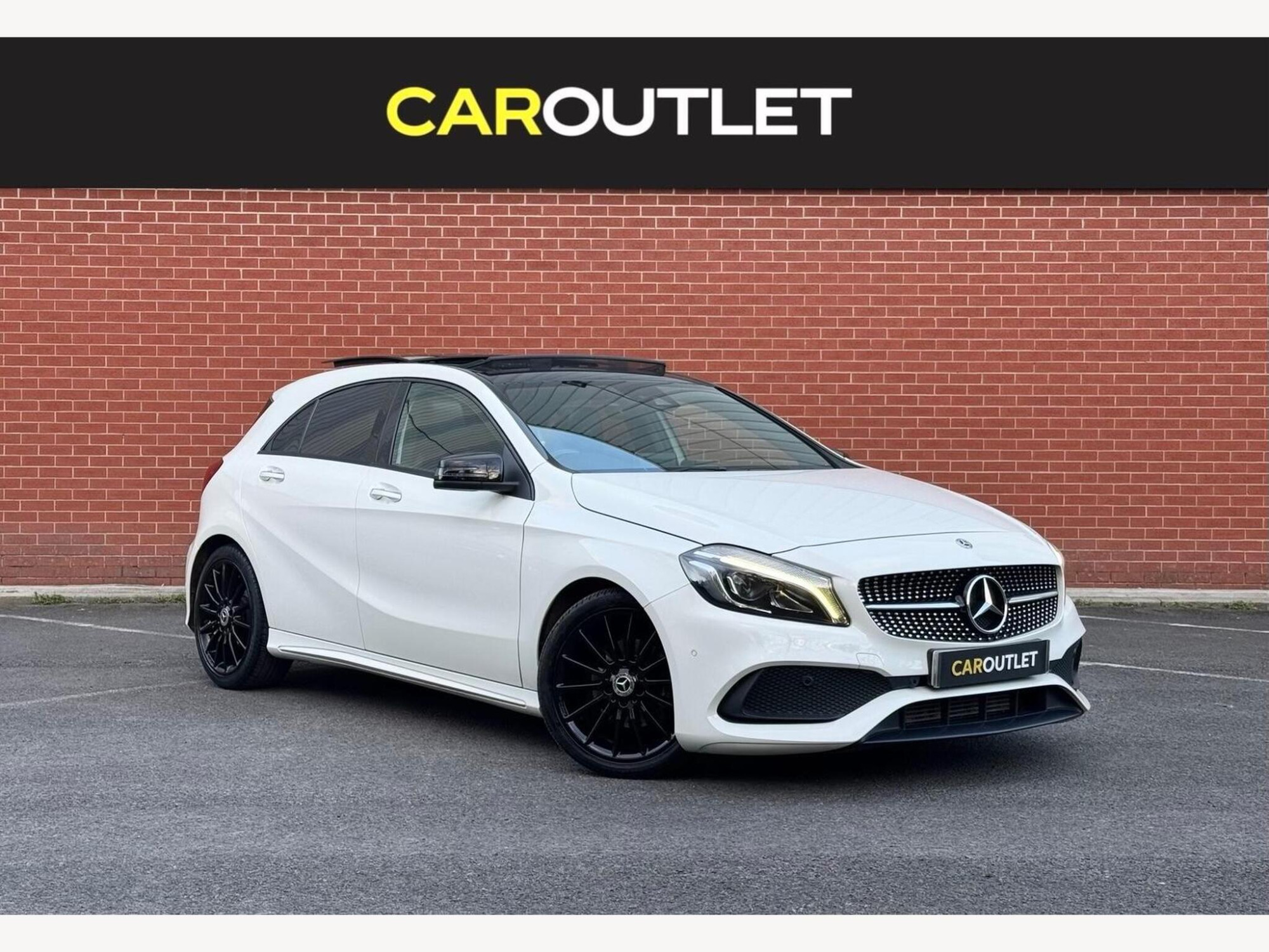 2017 Mercedes-Benz A Class 2.1 A200d AMG Line (Premium Plus) 7G-DCT Euro 6 (s/s) 5dr for sale at Car Outlet UK