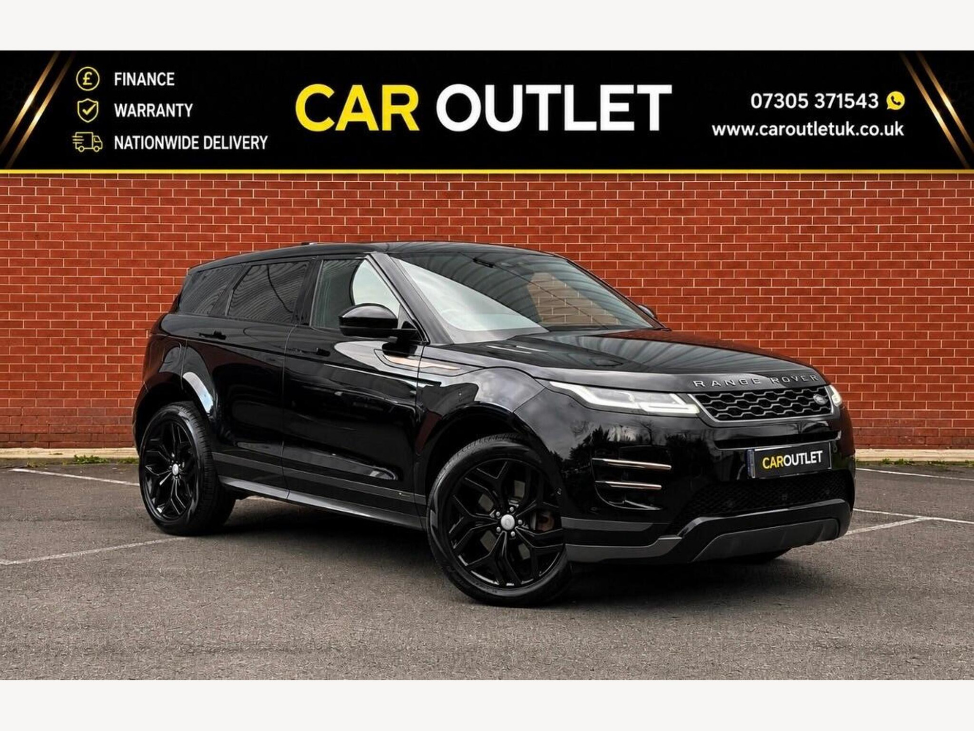 2019 Land Rover Range Rover Evoque 2.0 D180 R-Dynamic SE Auto 4WD Euro 6 (s/s) 5dr for sale at Car Outlet UK