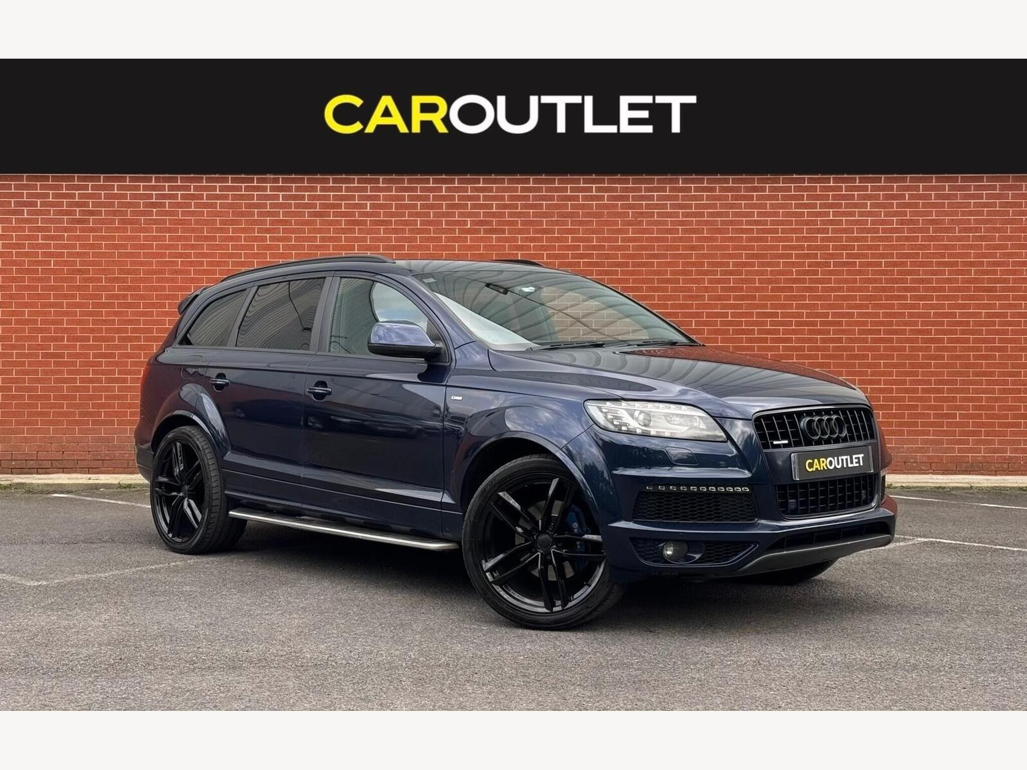 2013 Audi Q7 3.0 TDI V6 S line Plus Tiptronic quattro Euro 5 (s/s) 5dr for sale at Car Outlet UK