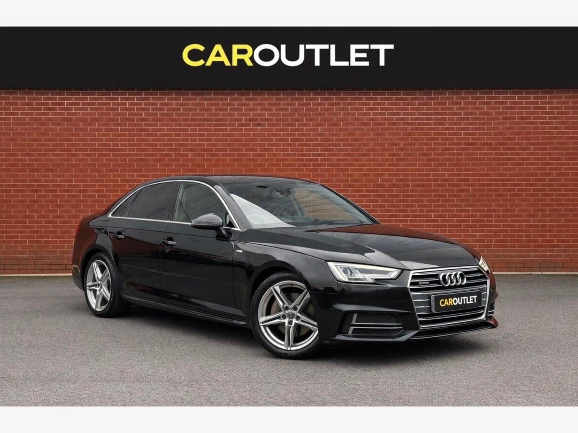 2017 Audi A4 2.0 TDI S line S Tronic quattro Euro 6 (s/s) 4dr for sale at Car Outlet UK
