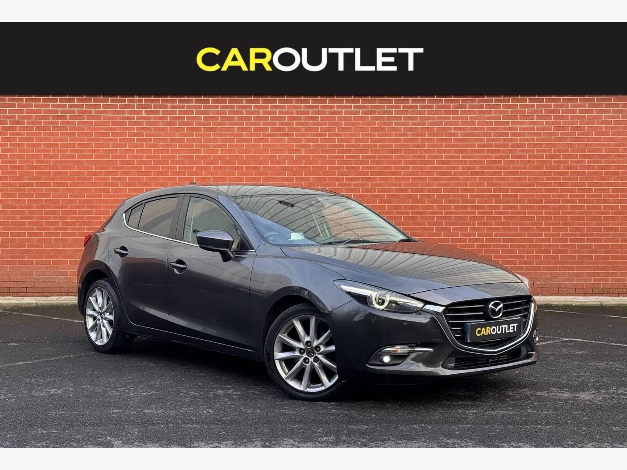 2017 Mazda Mazda3 2.2 SKYACTIV-D Sport Nav Euro 6 (s/s) 5dr for sale at Car Outlet UK