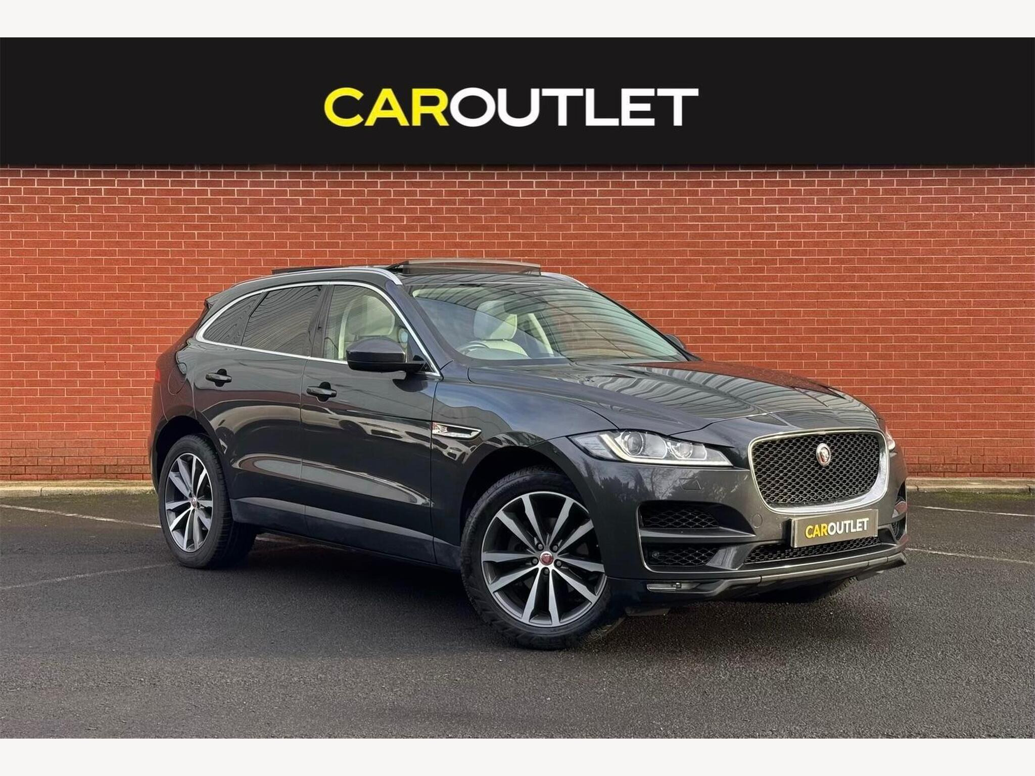 2018 Jaguar F-PACE 2.0 P250i Portfolio Auto AWD Euro 6 (s/s) 5dr for sale at Car Outlet UK
