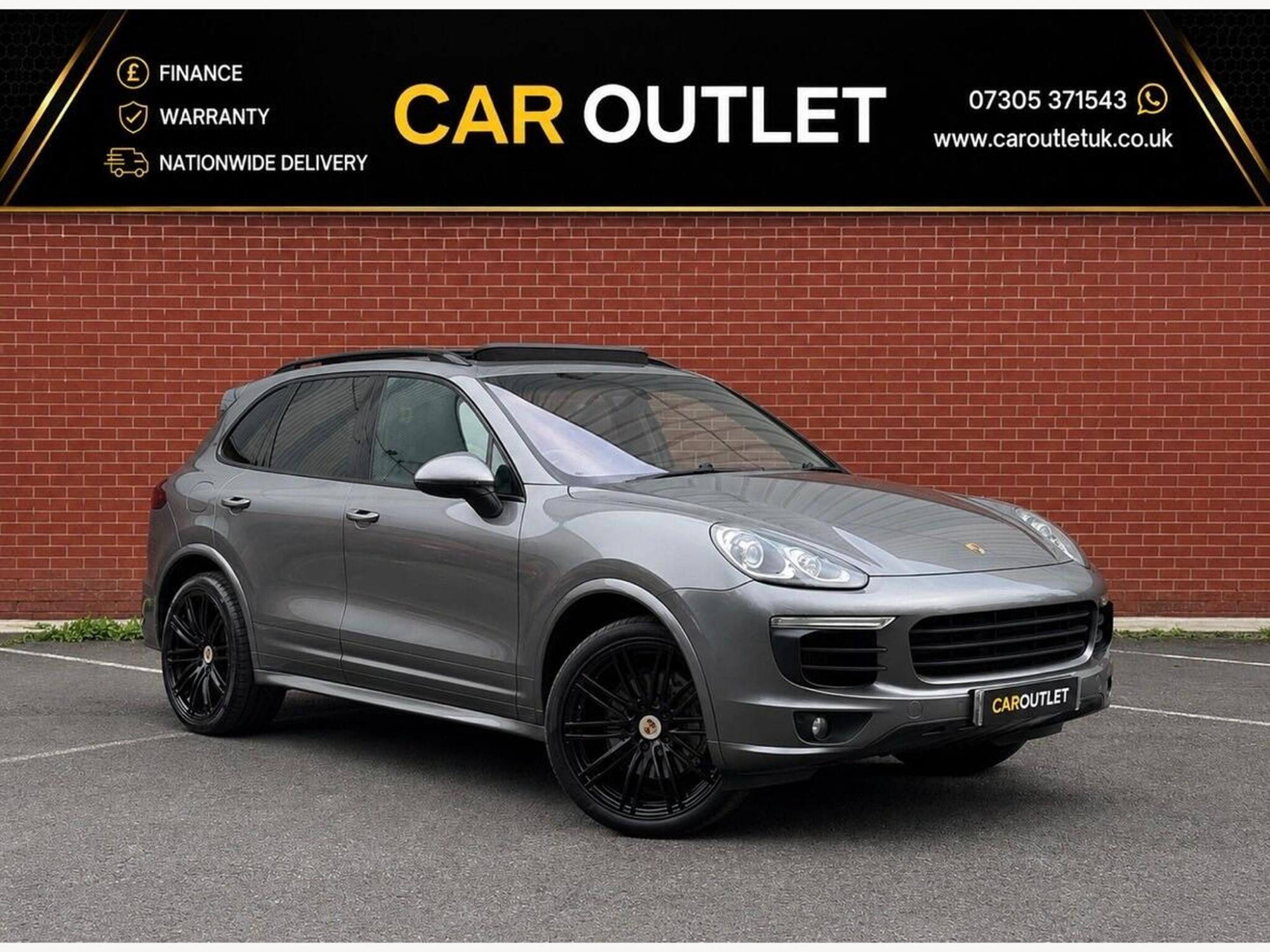 2016 Porsche Cayenne 4.2 TD V8 S SUV 5dr Diesel TiptronicS 4WD Euro 6 (s/s) (385 ps) for sale at Car Outlet UK