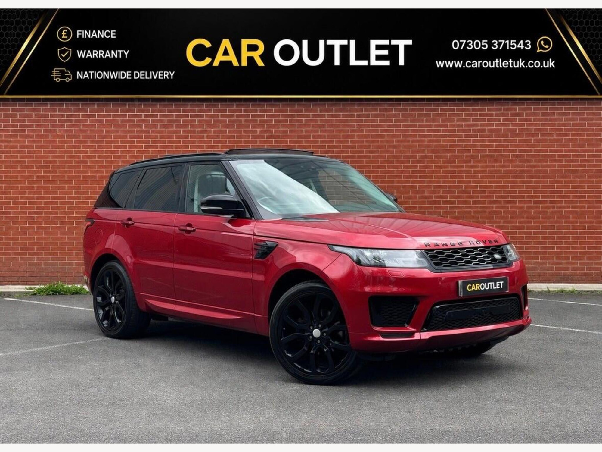 2019 Land Rover Range Rover Sport 3.0 SD V6 Autobiography Dynamic Auto 4WD Euro 6 (s/s) 5dr for sale at Car Outlet UK