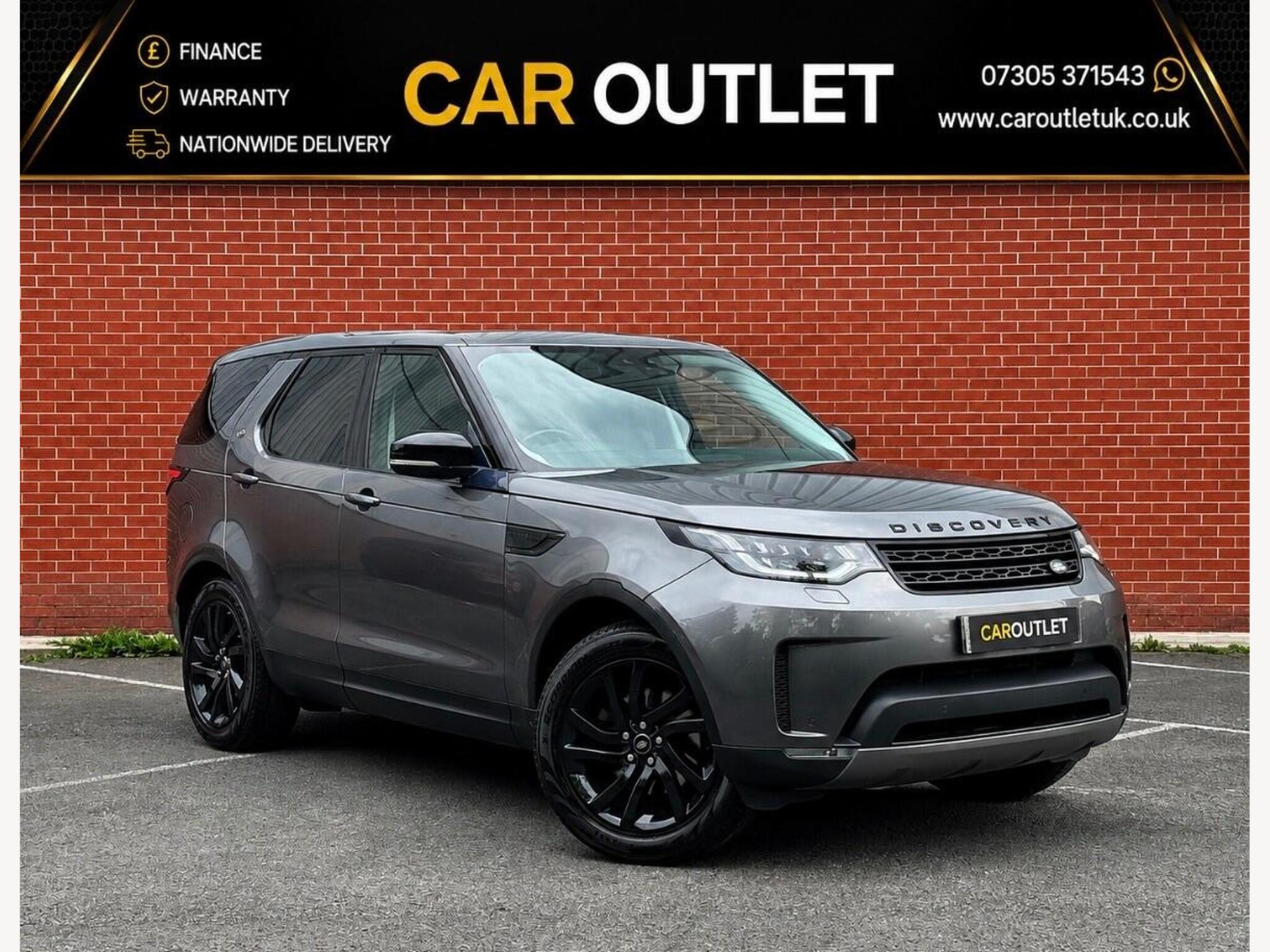 2018 Land Rover Discovery 3.0 TD V6 HSE Auto 4WD Euro 6 (s/s) 5dr for sale at Car Outlet UK