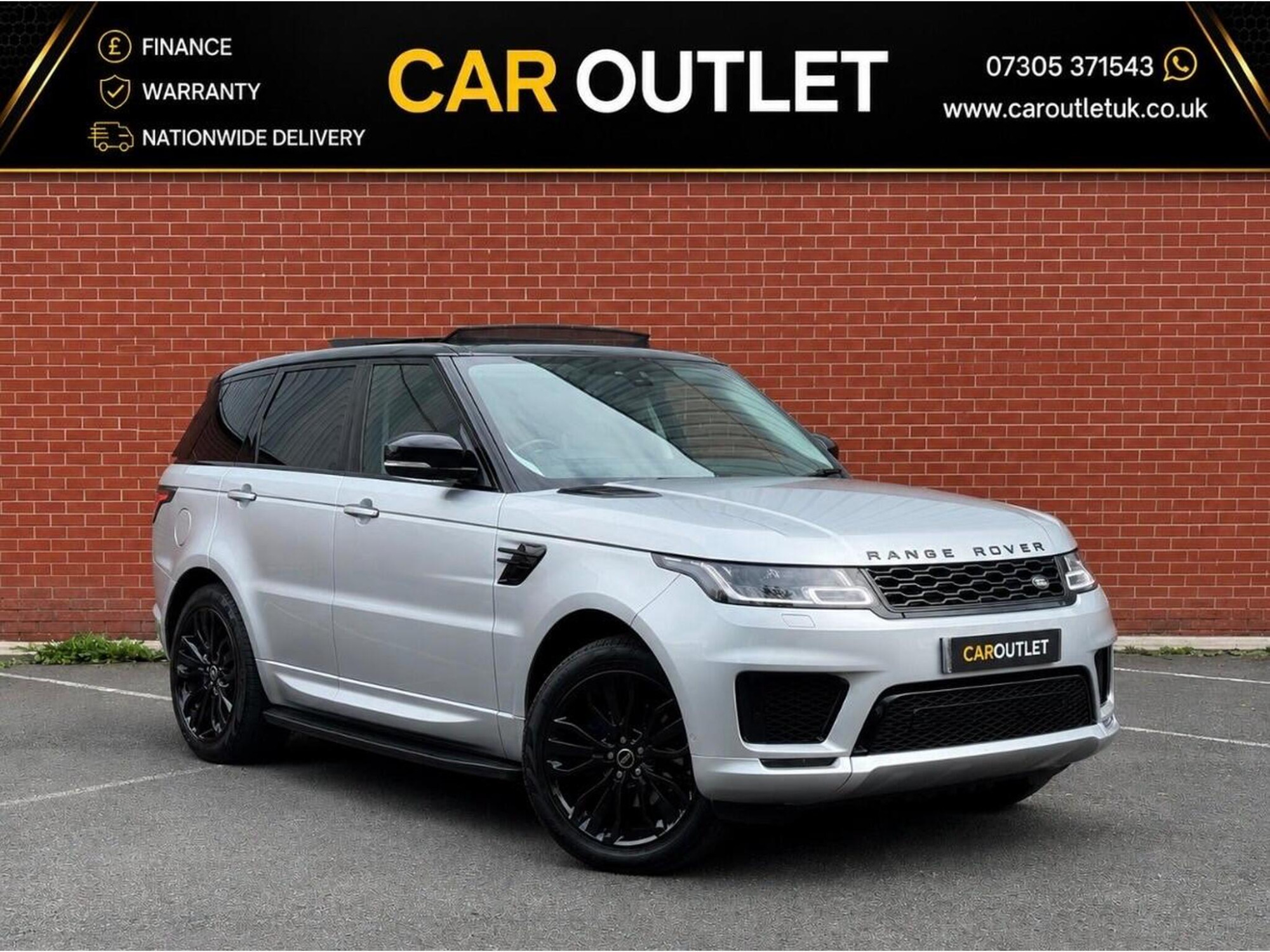 2018 Land Rover Range Rover Sport 3.0 SD V6 Autobiography Dynamic Auto 4WD Euro 6 (s/s) 5dr for sale at Car Outlet UK