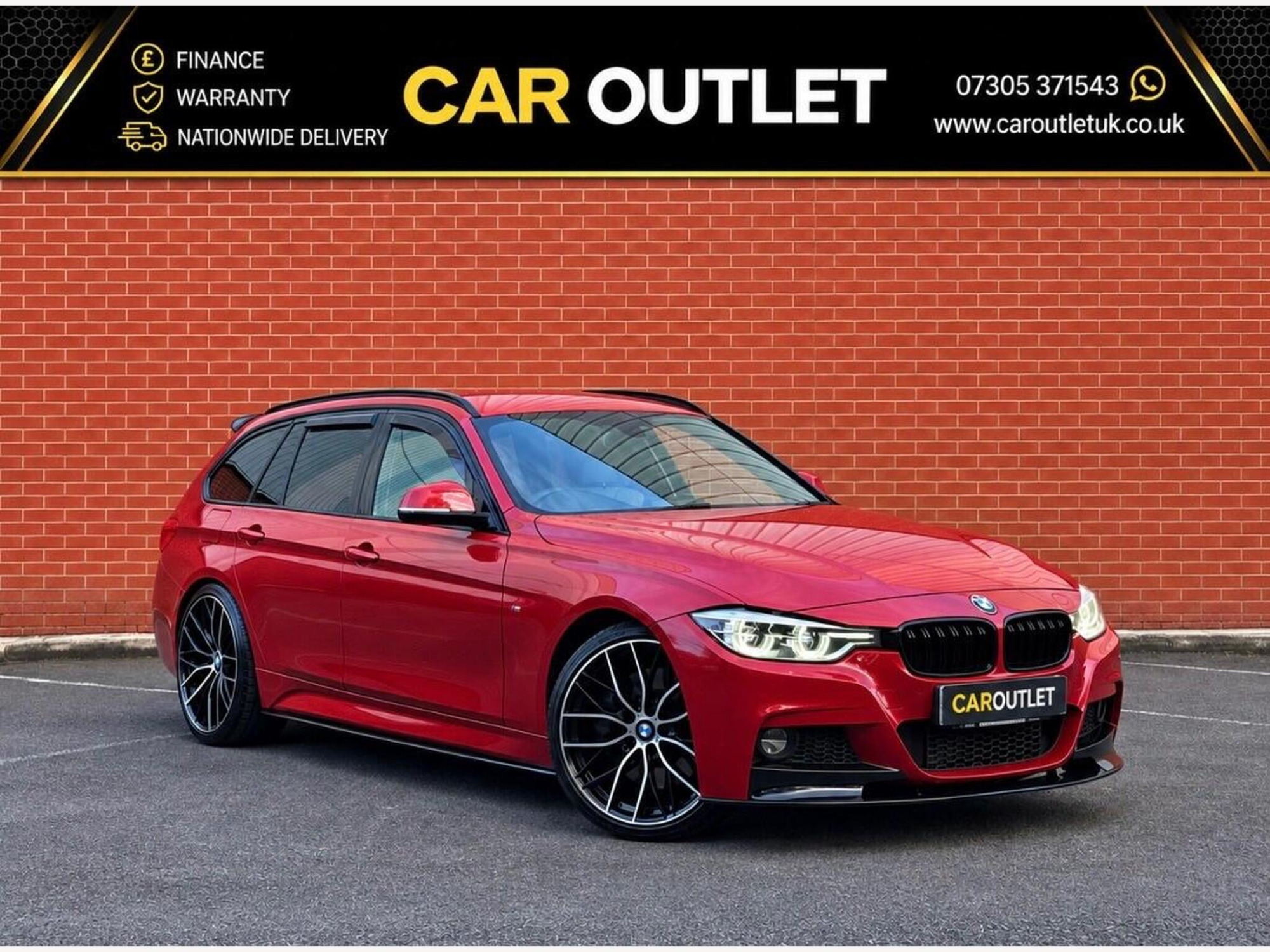 2015 BMW 3 Series 3.0 330d M Sport Touring Auto Euro 6 (s/s) 5dr for sale at Car Outlet UK