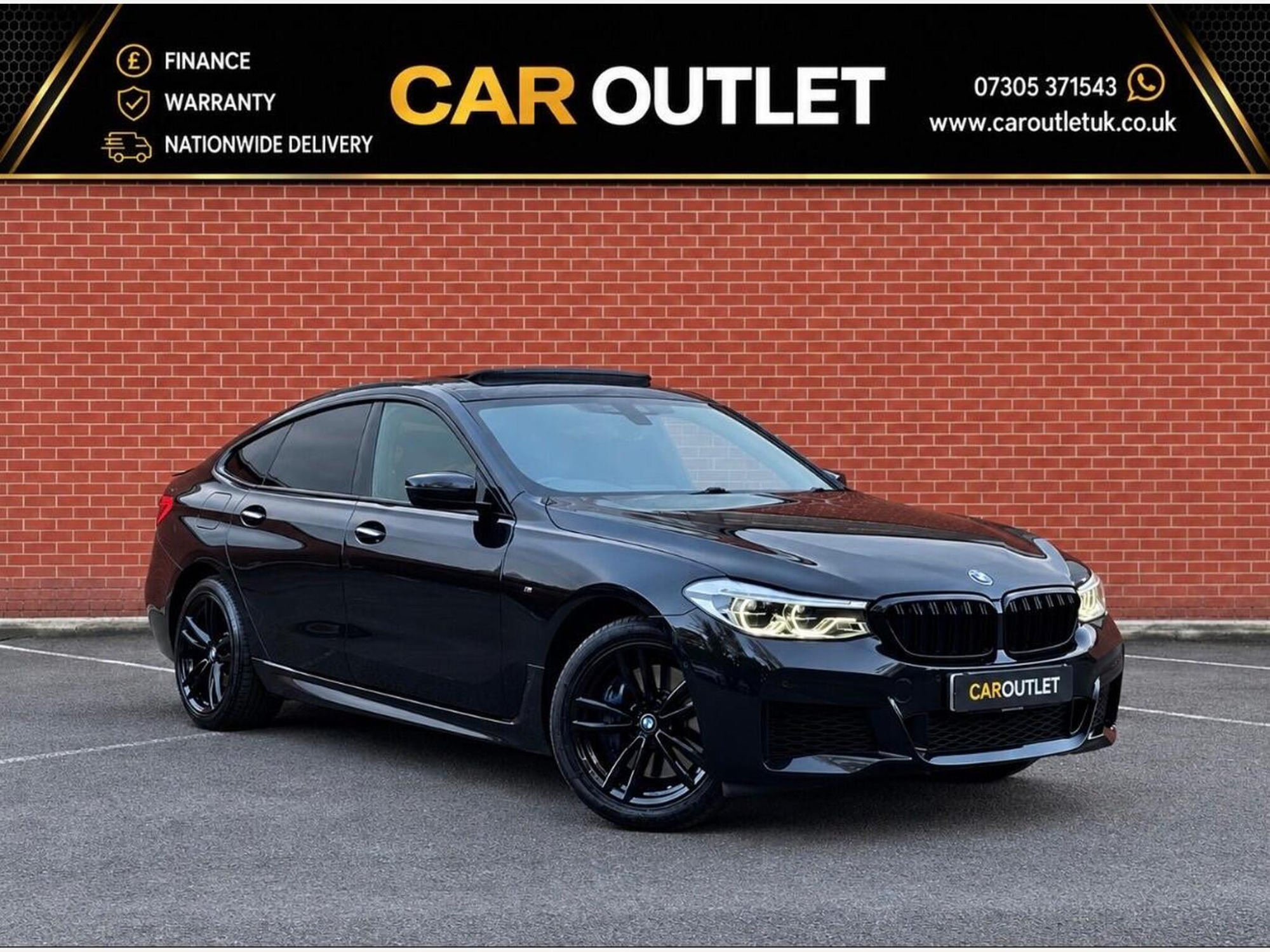 2018 BMW 6 Series Gran Turismo 3.0 630d M Sport GT Auto Euro 6 (s/s) 5dr for sale at Car Outlet UK